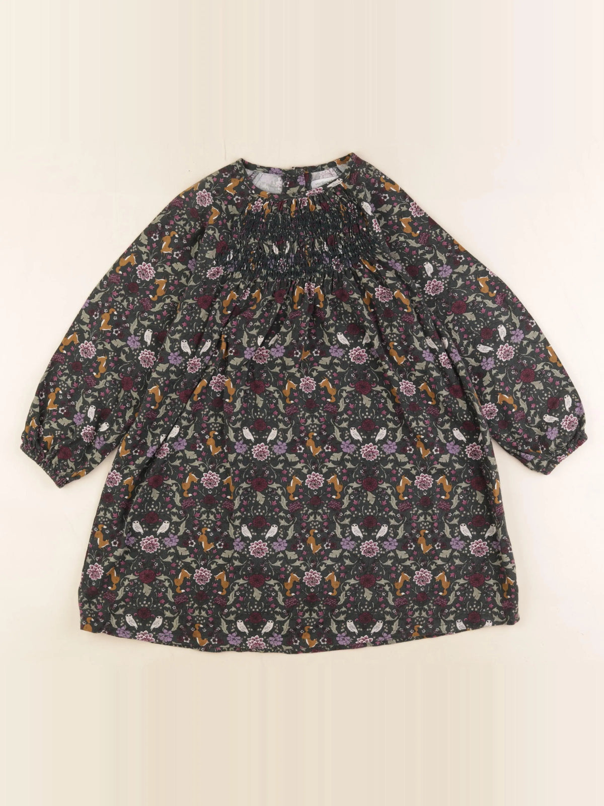 Vertbaudet - robe multicolore - 6 ans