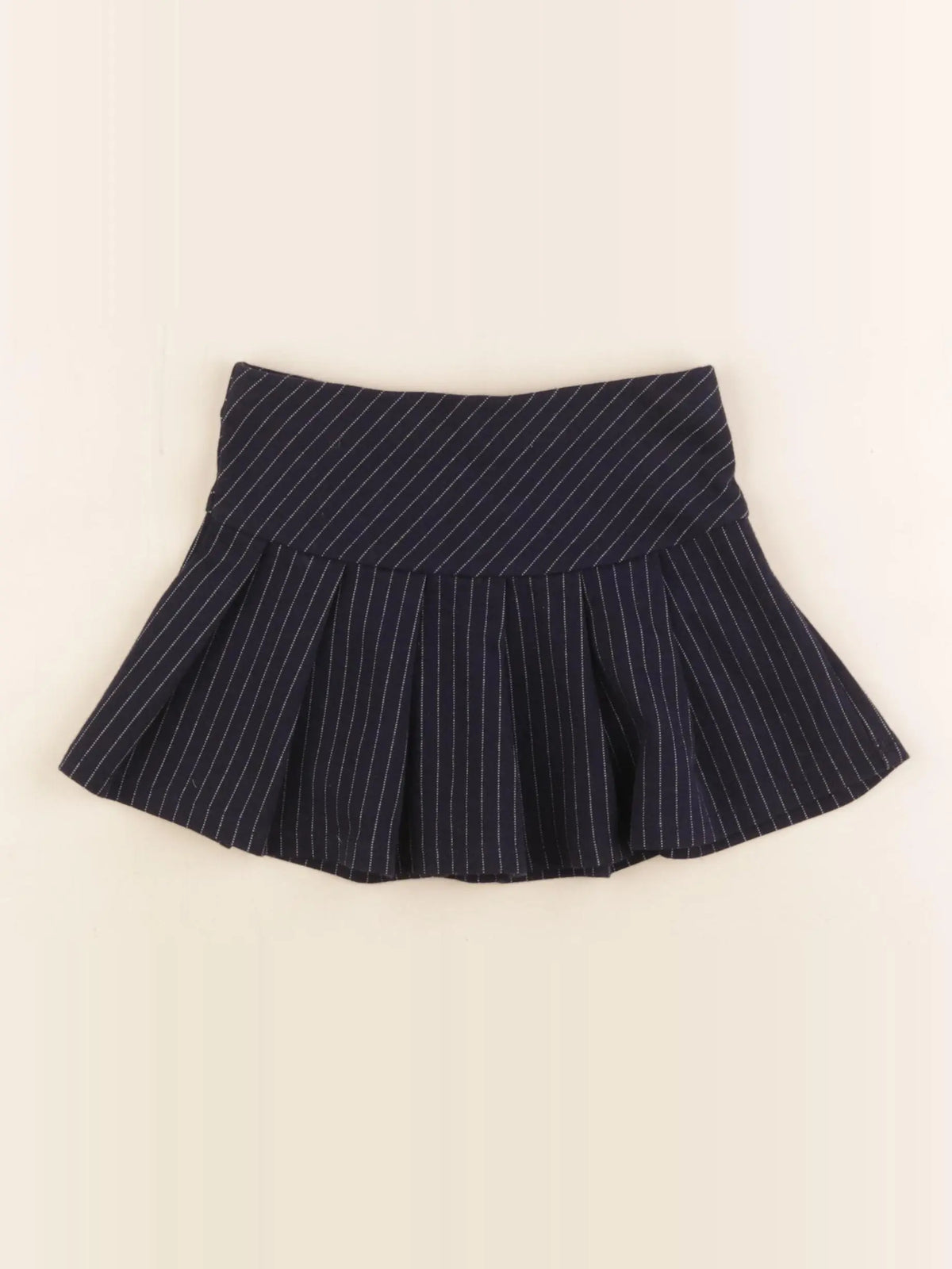 H&M - jupe bleu, blanc - 18/24 mois