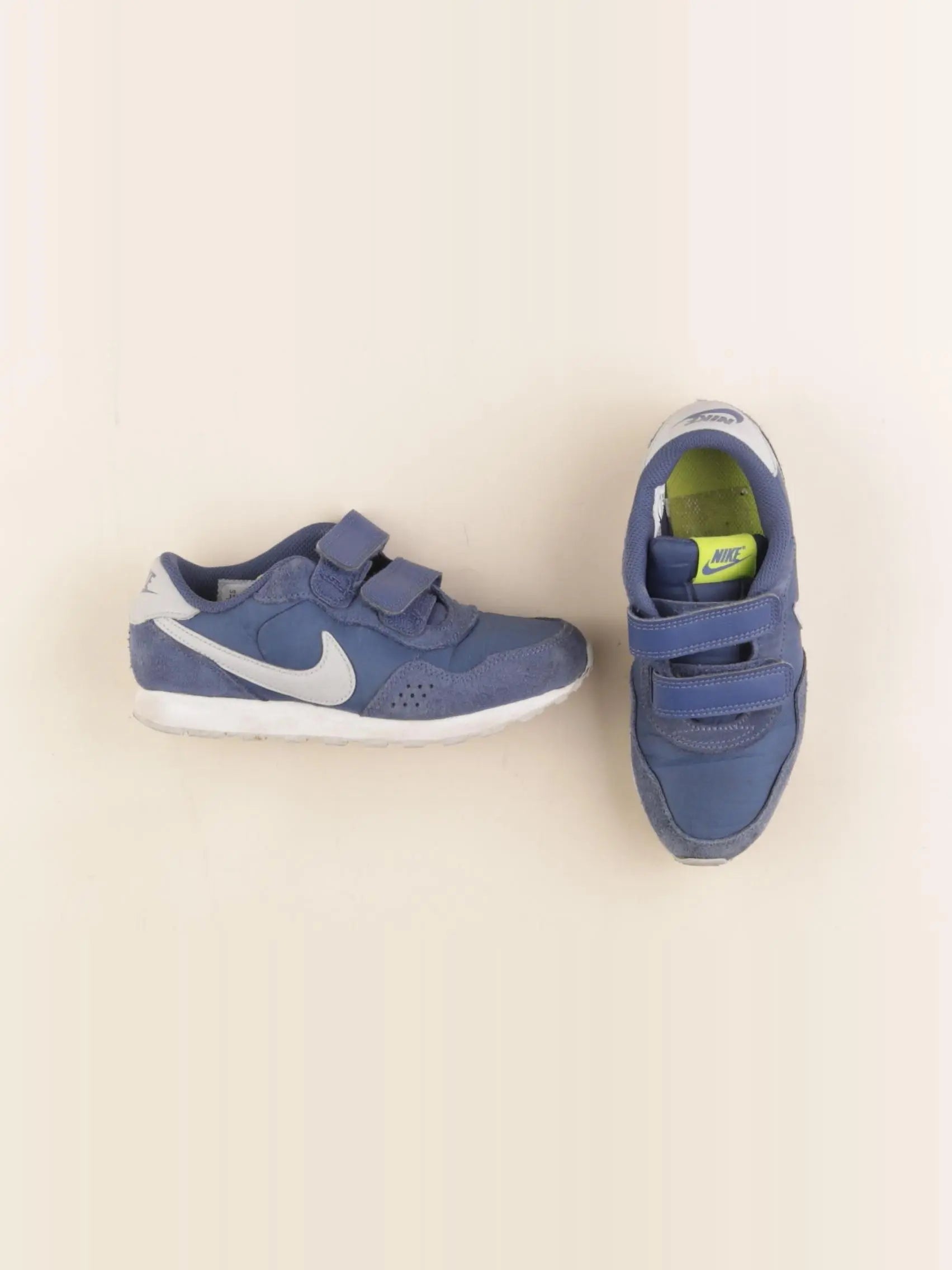 Nike - tennis à scratch/ lacets bleu - pointure 31