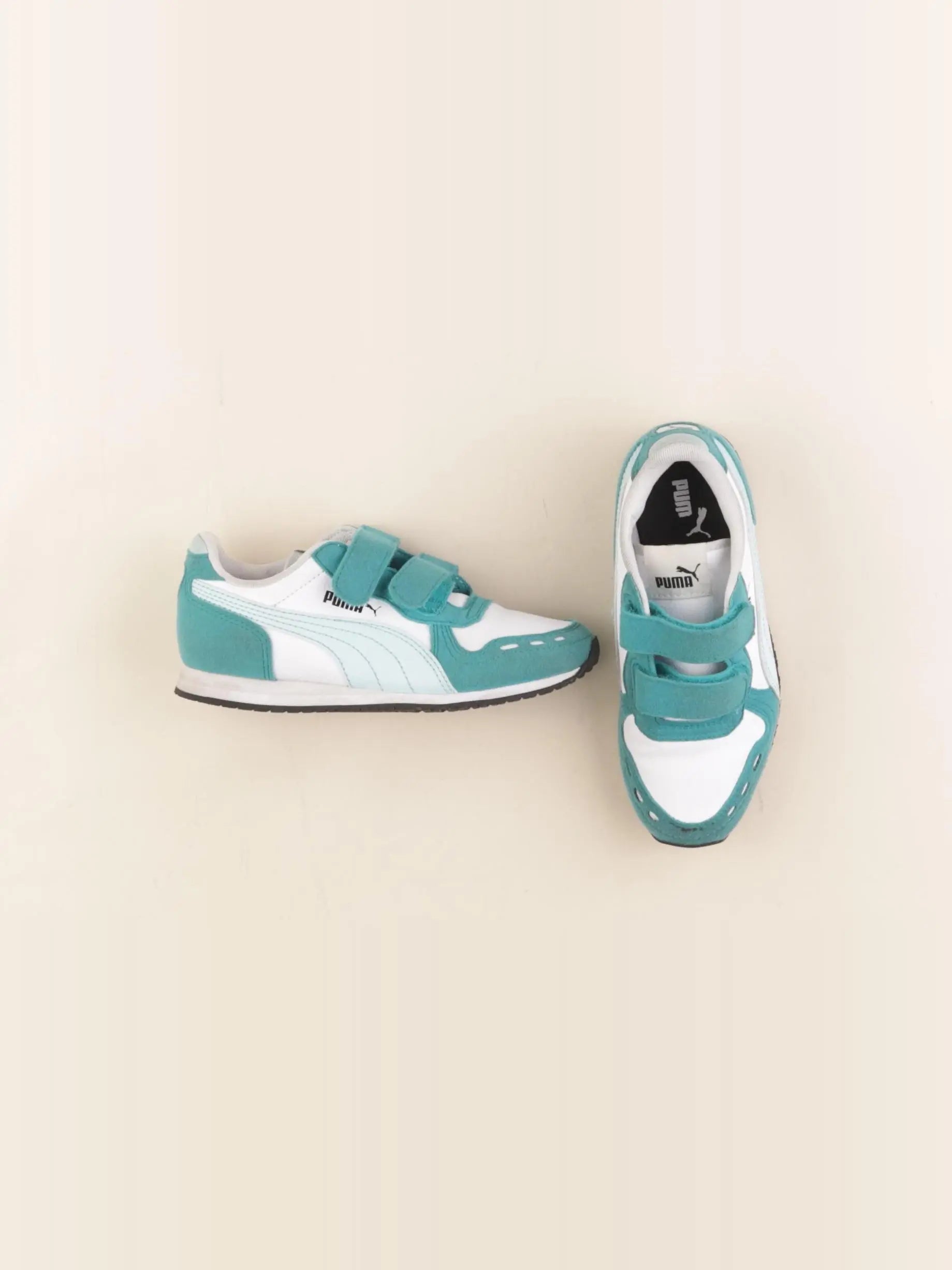 Puma - baskets blanc, vert - pointure 31