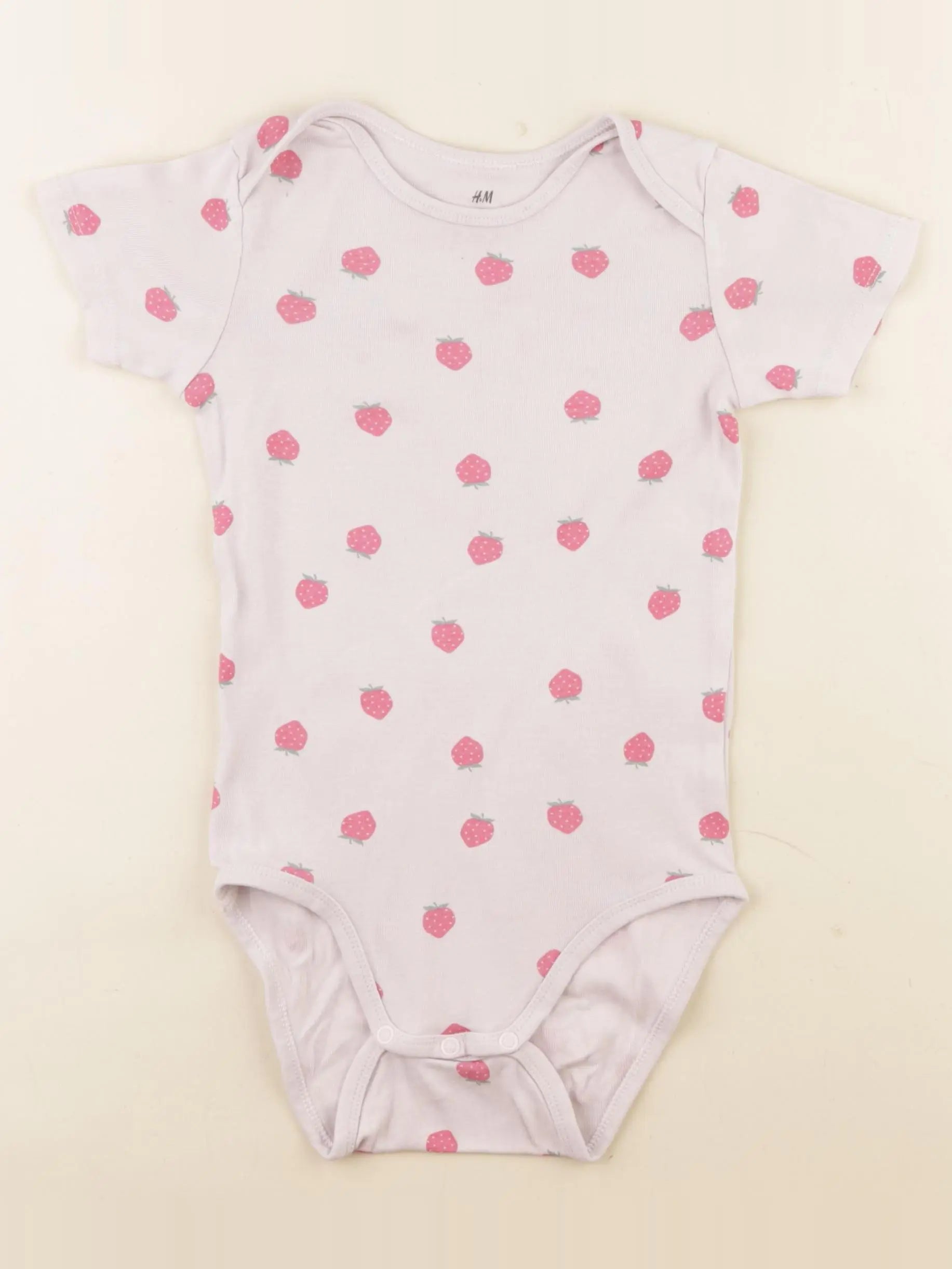 H&M - body violet - 2/3 ans