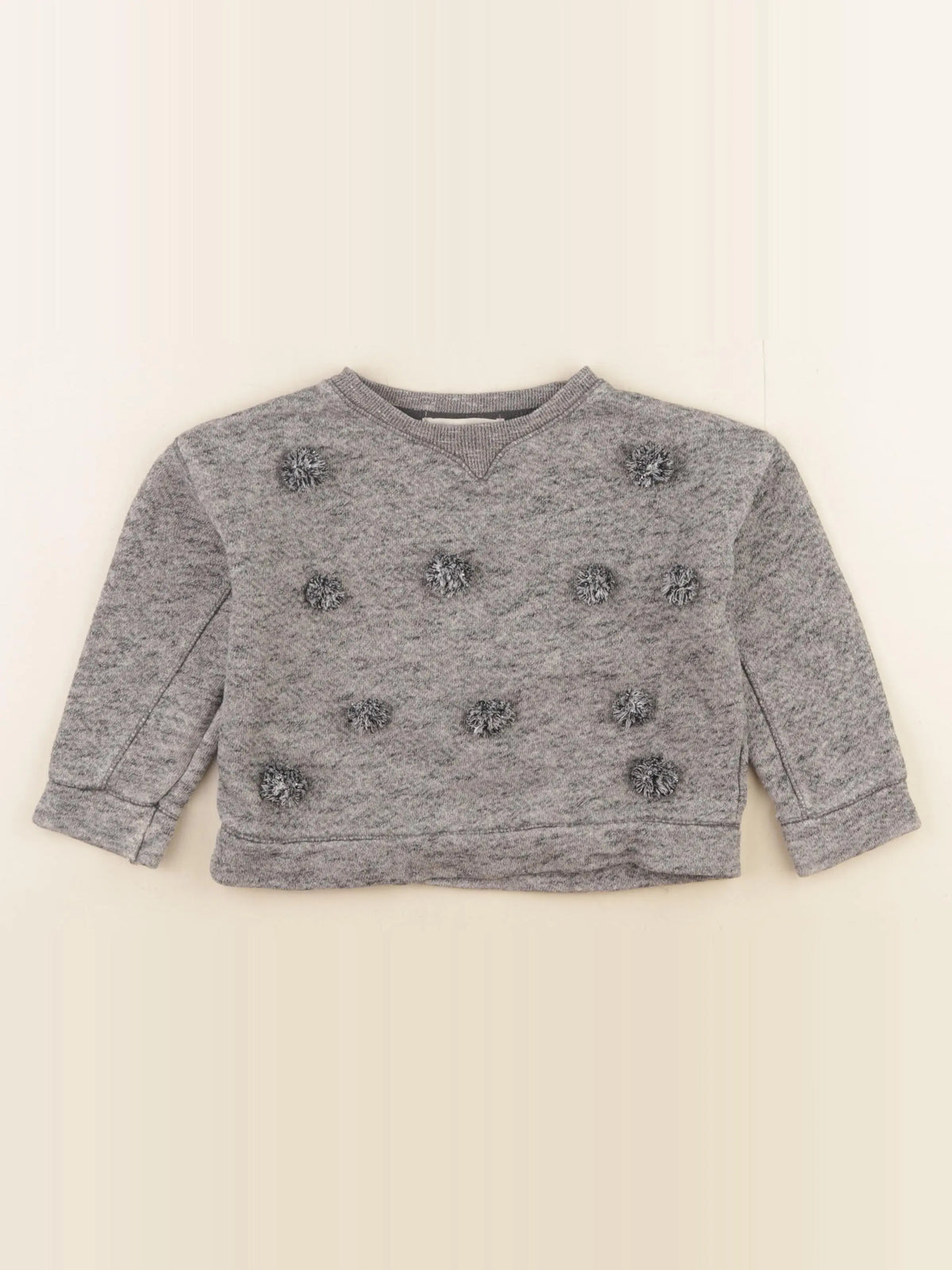 Zara - sweat gris - 4 ans