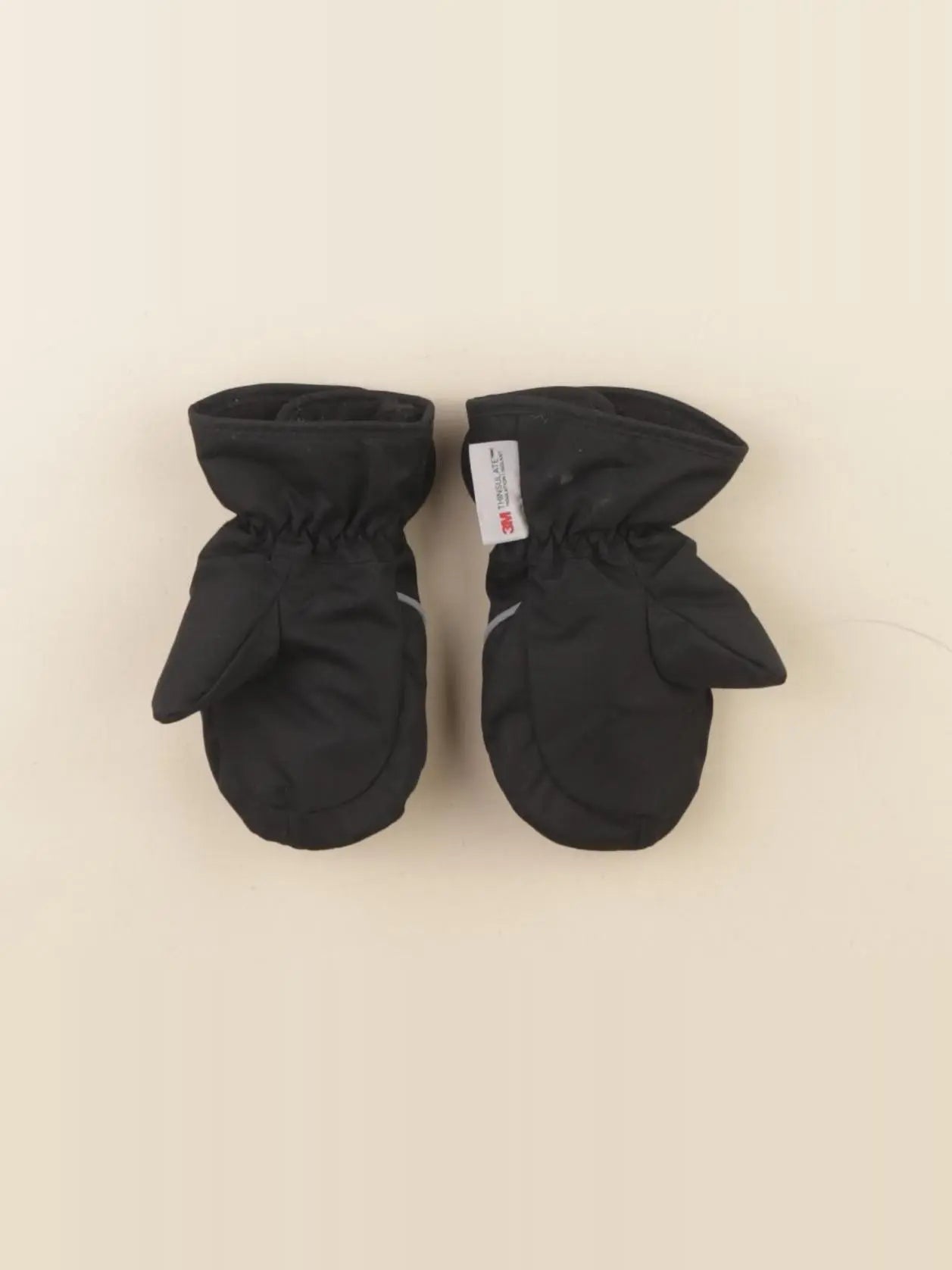 H&M - moufles de ski noir - 6/12 mois