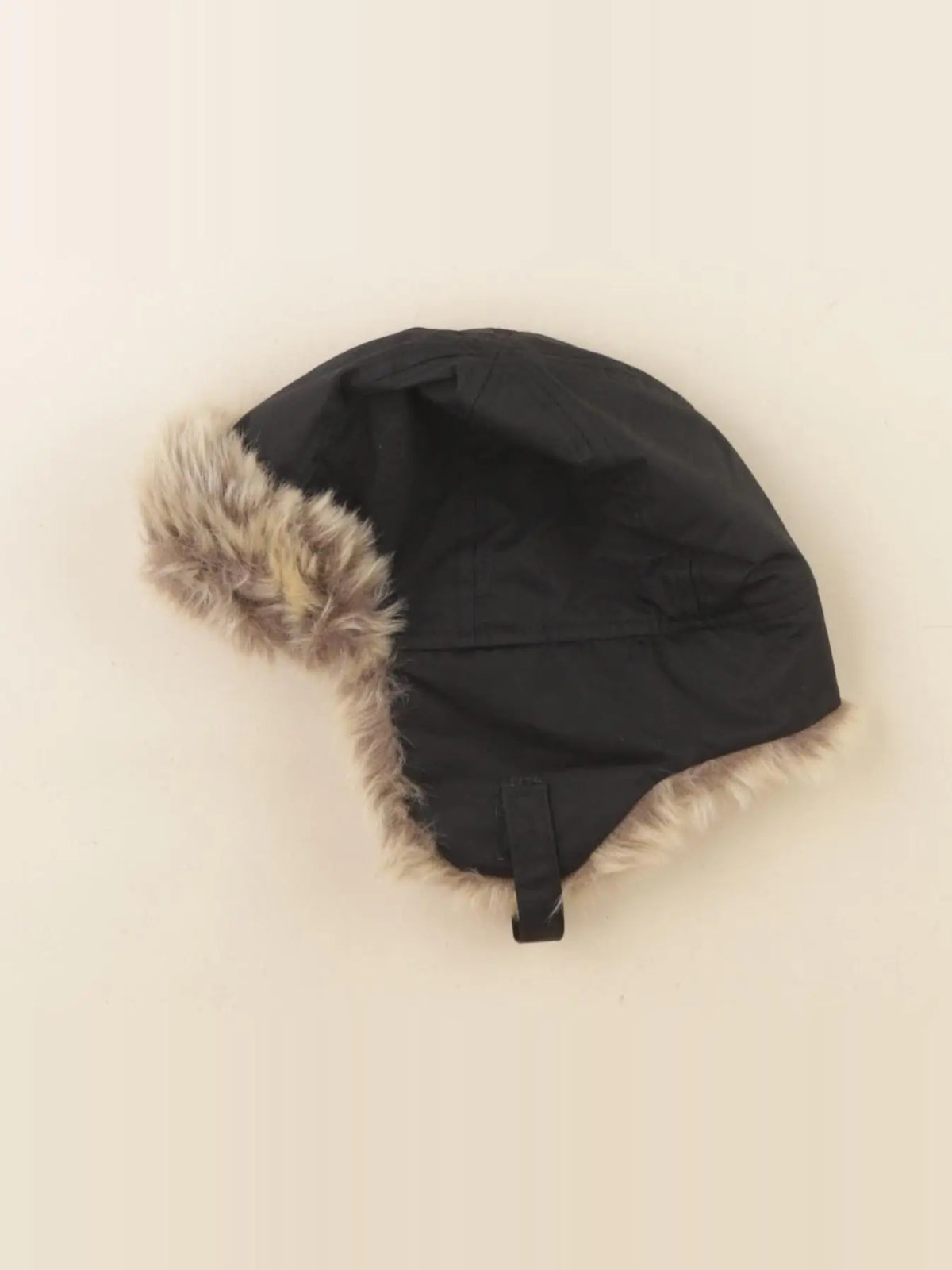 H&M - chapka noir - 9/12 mois