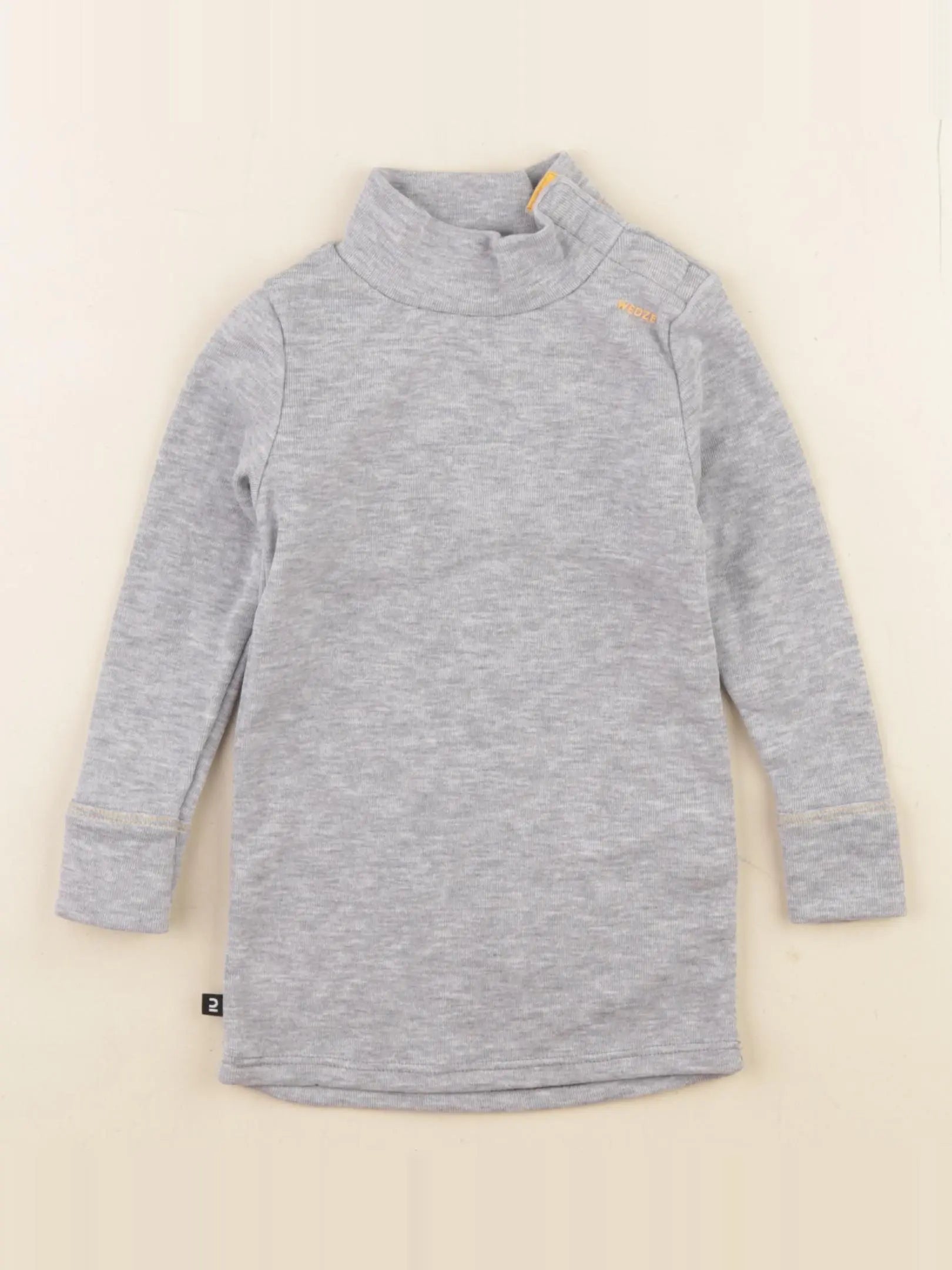 Decathlon ski - tee-shirt technique gris - 12/18 mois
