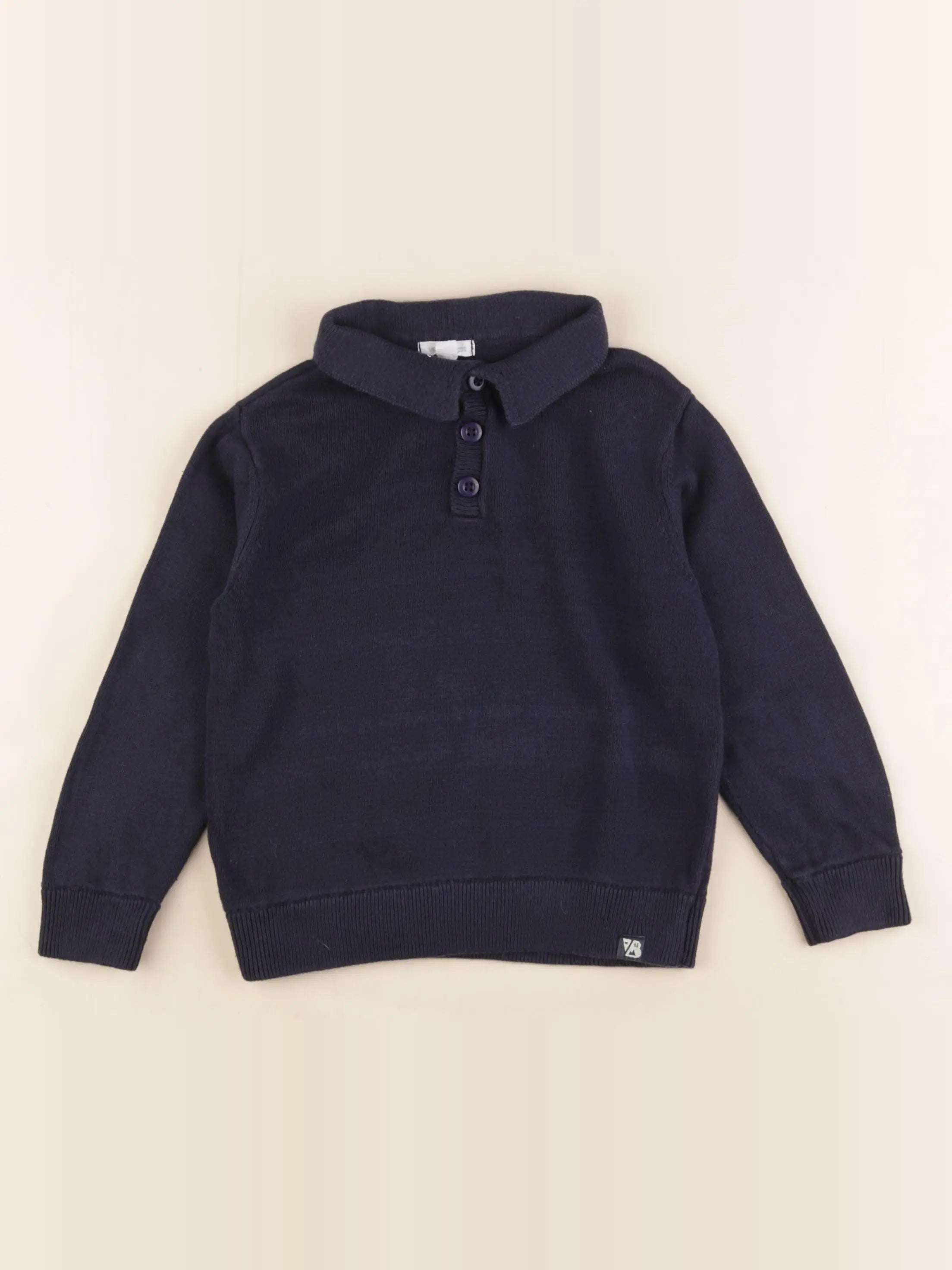 Vertbaudet - pull bleu - 5 ans