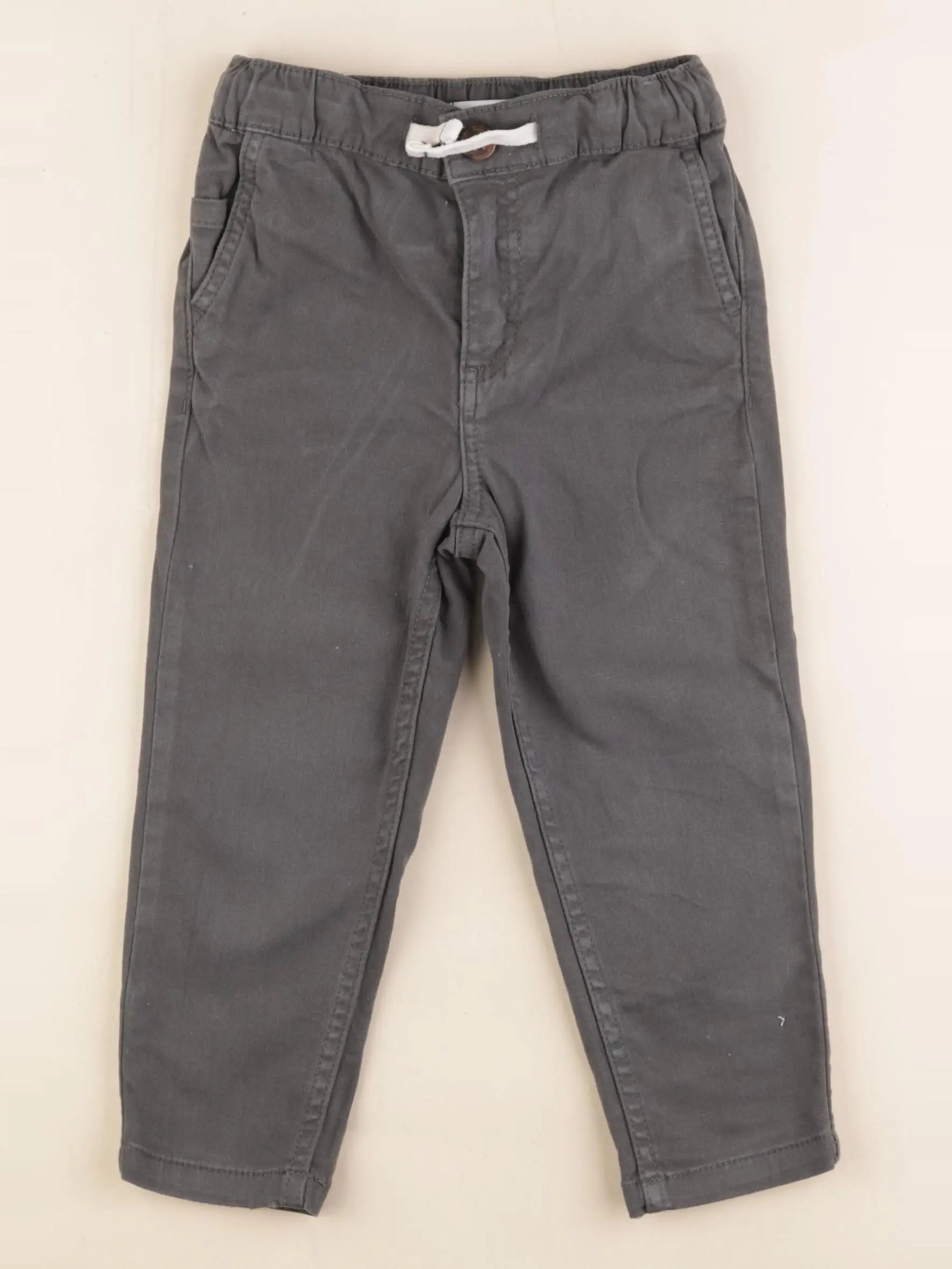 Vertbaudet - pantalon vert - 3 ans