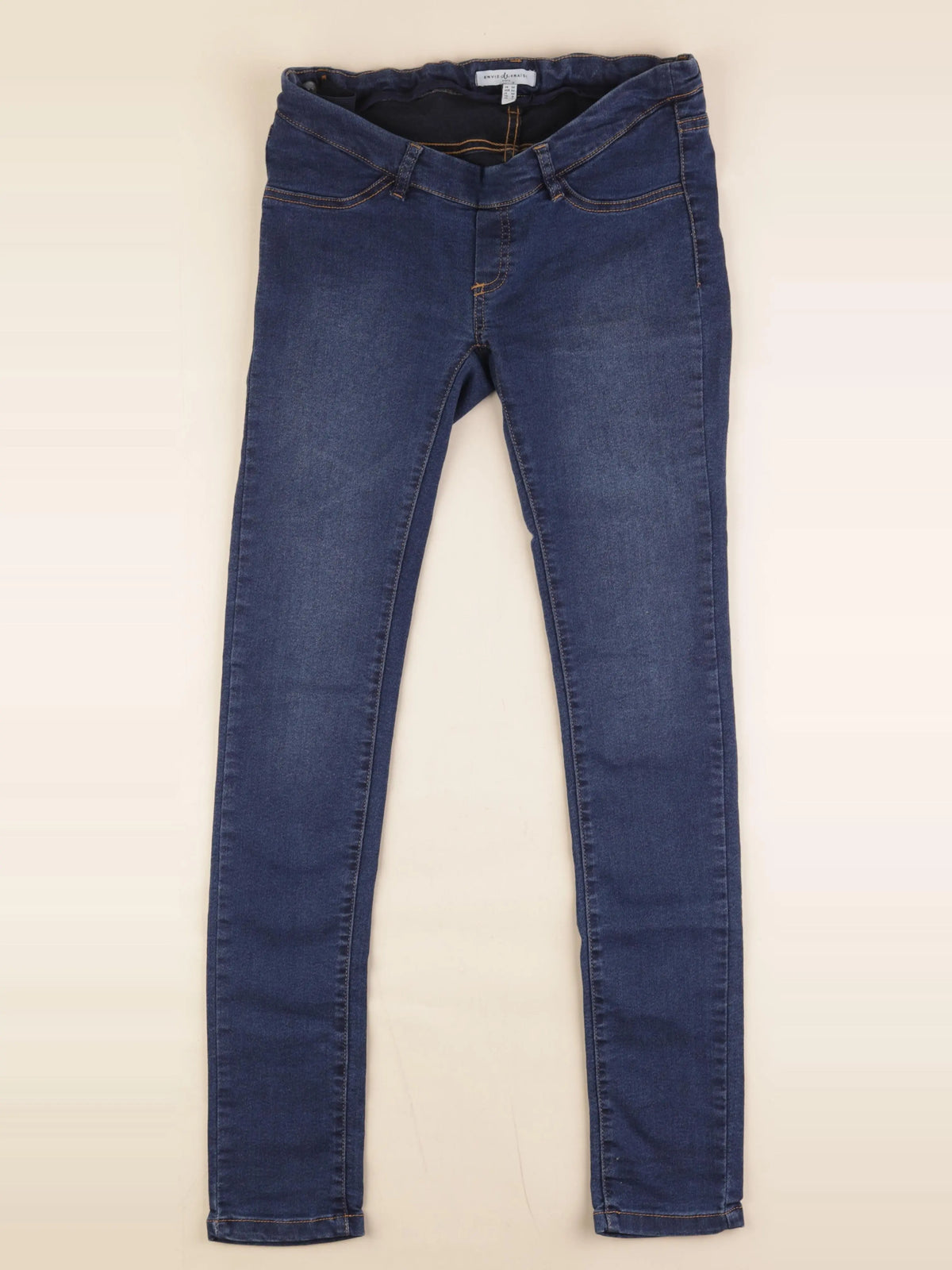 Envie de fraise - jean grossesse bleu - 36