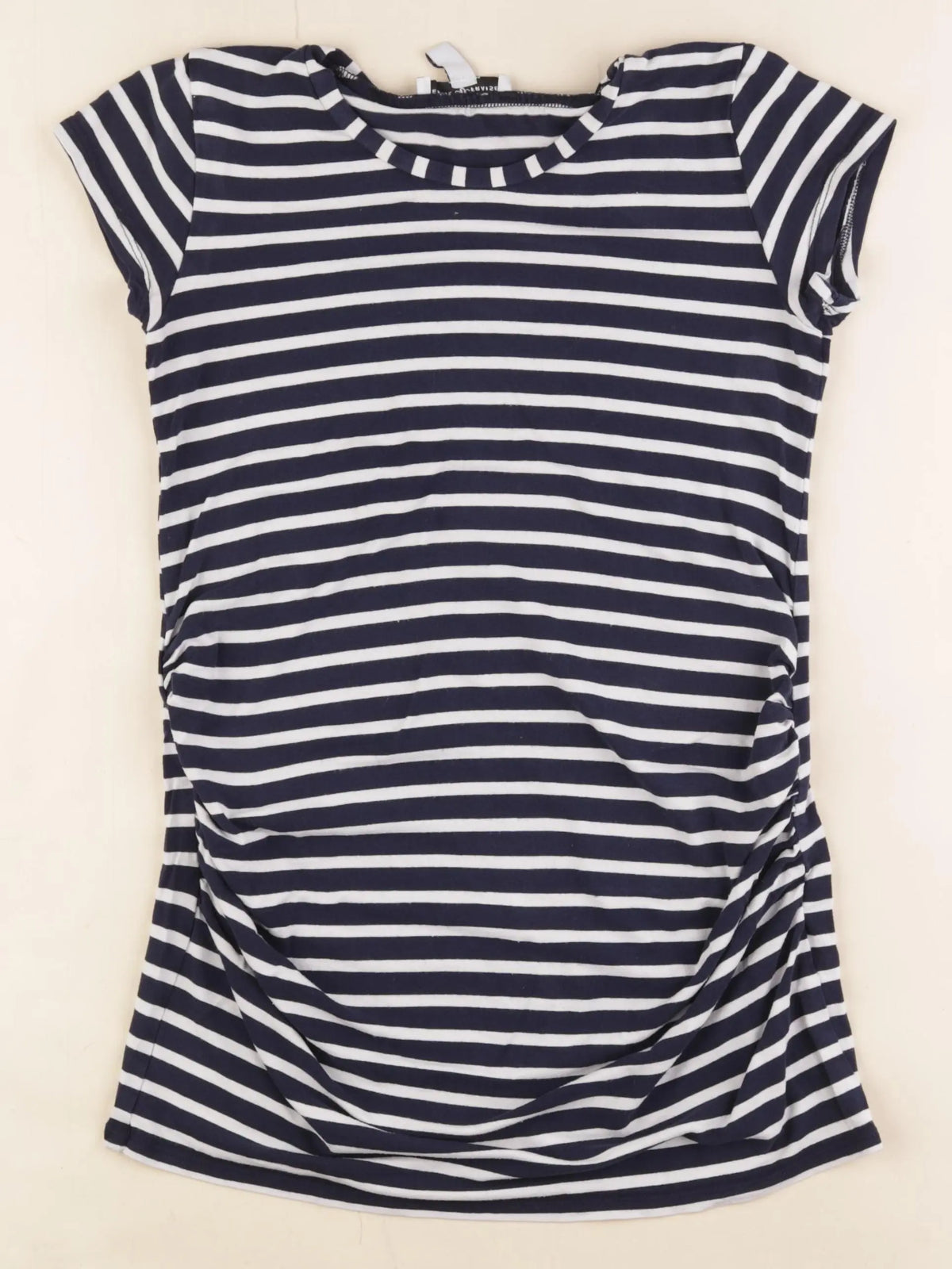 Envie de fraise - tee-shirt grossesse blanc, bleu - 34 à 36
