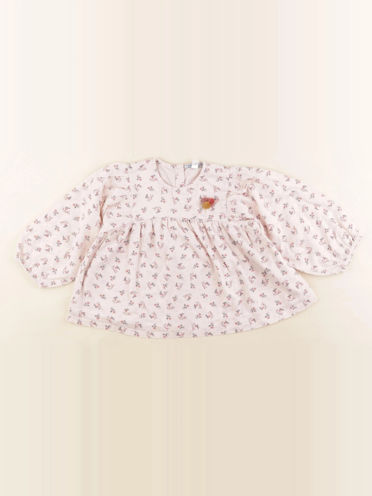 Vertbaudet - blouse rose - 2 ans