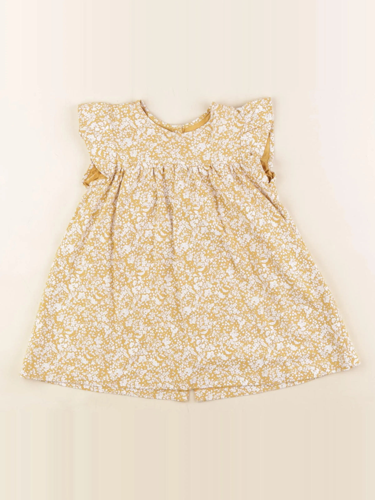 Vertbaudet - robe jaune - 2 ans