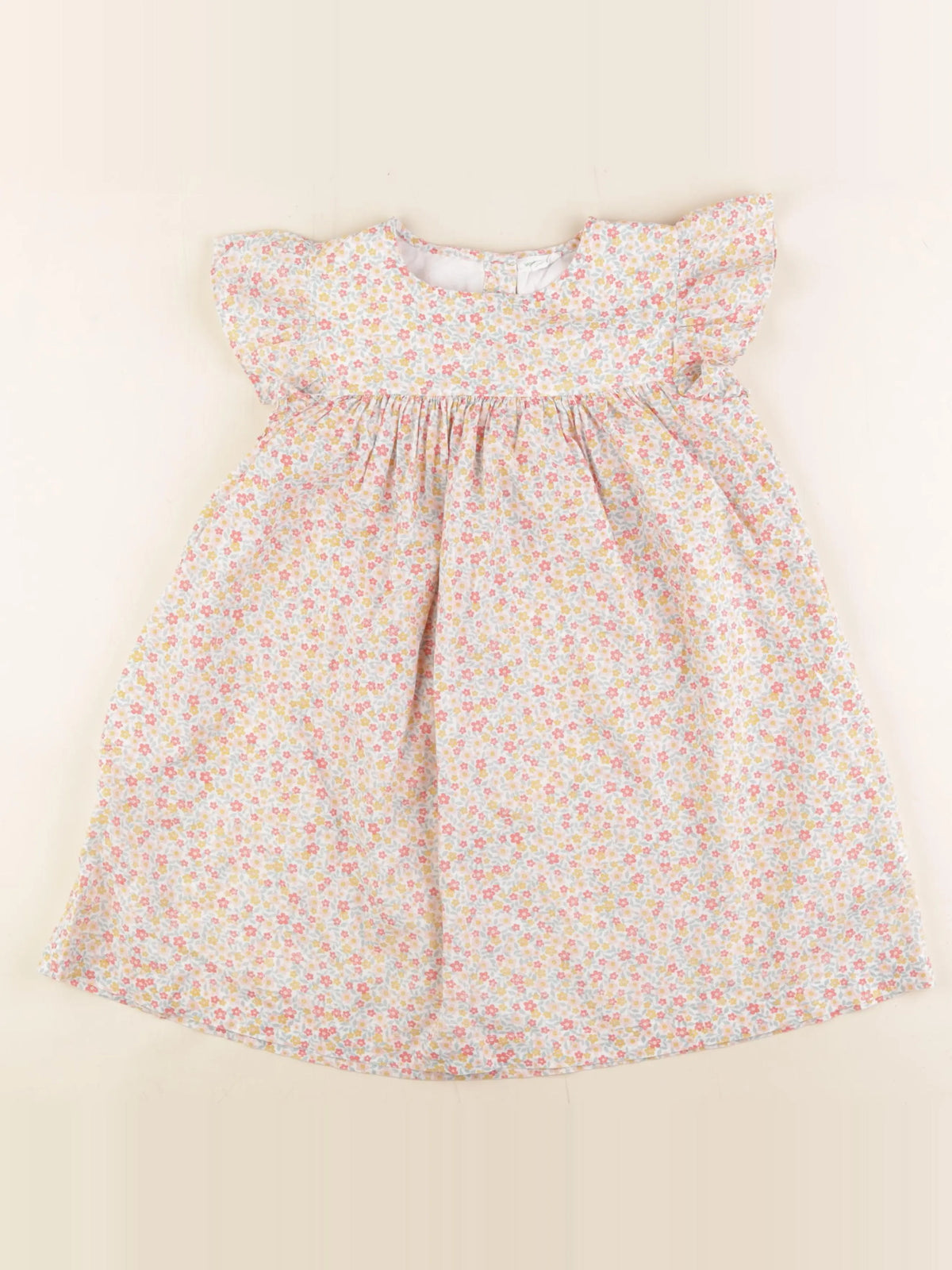 Vertbaudet - robe multicolore - 7 ans