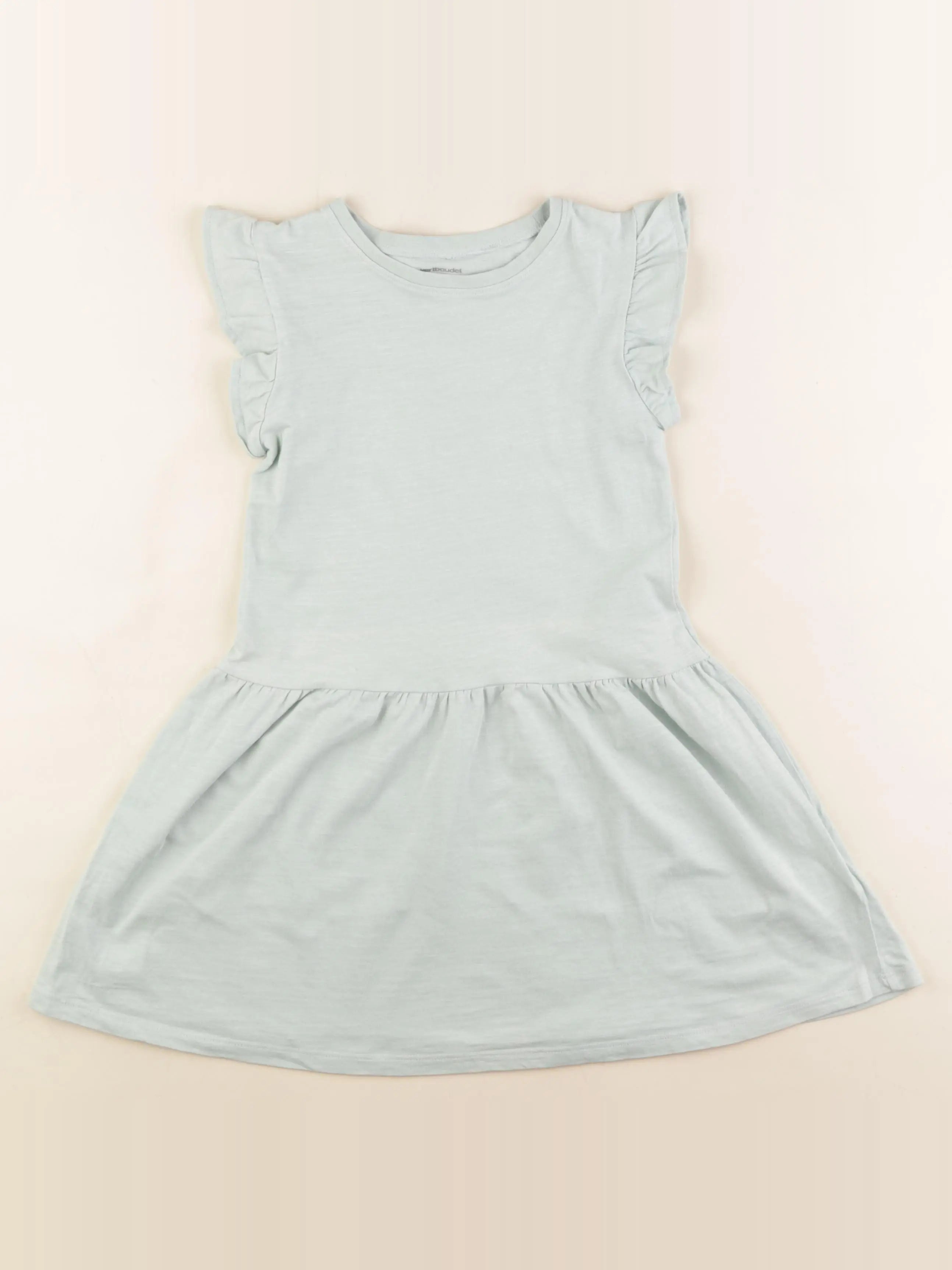 Vertbaudet - robe vert - 6 ans