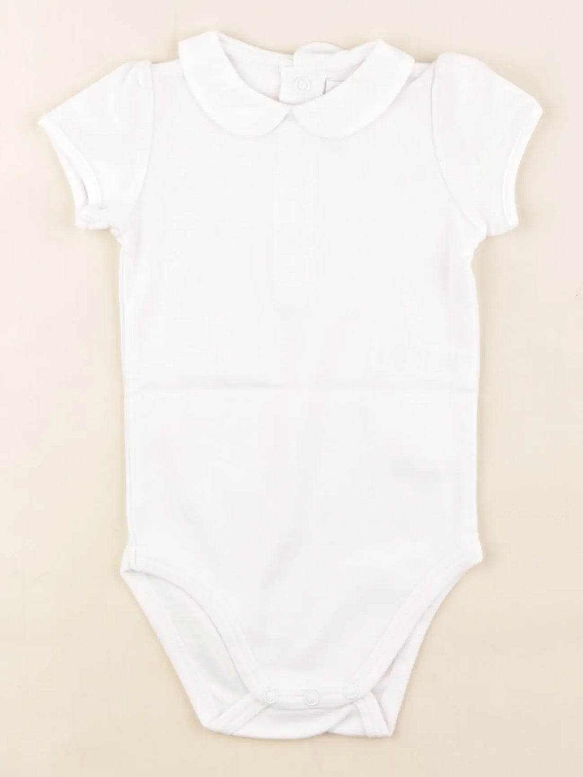 Natalys - body à col blanc - 9 mois