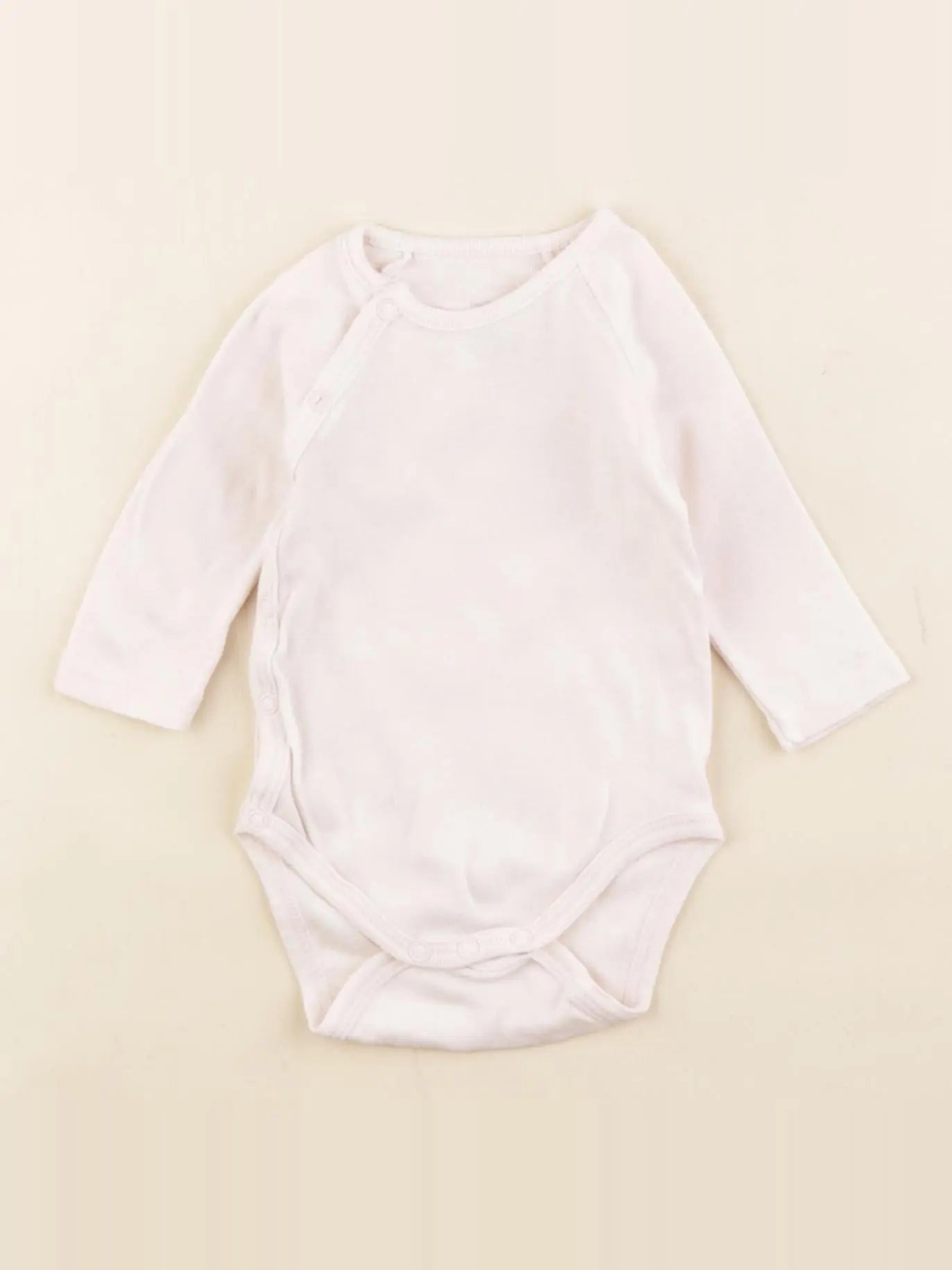 Petit Bateau - body rose - 1 mois