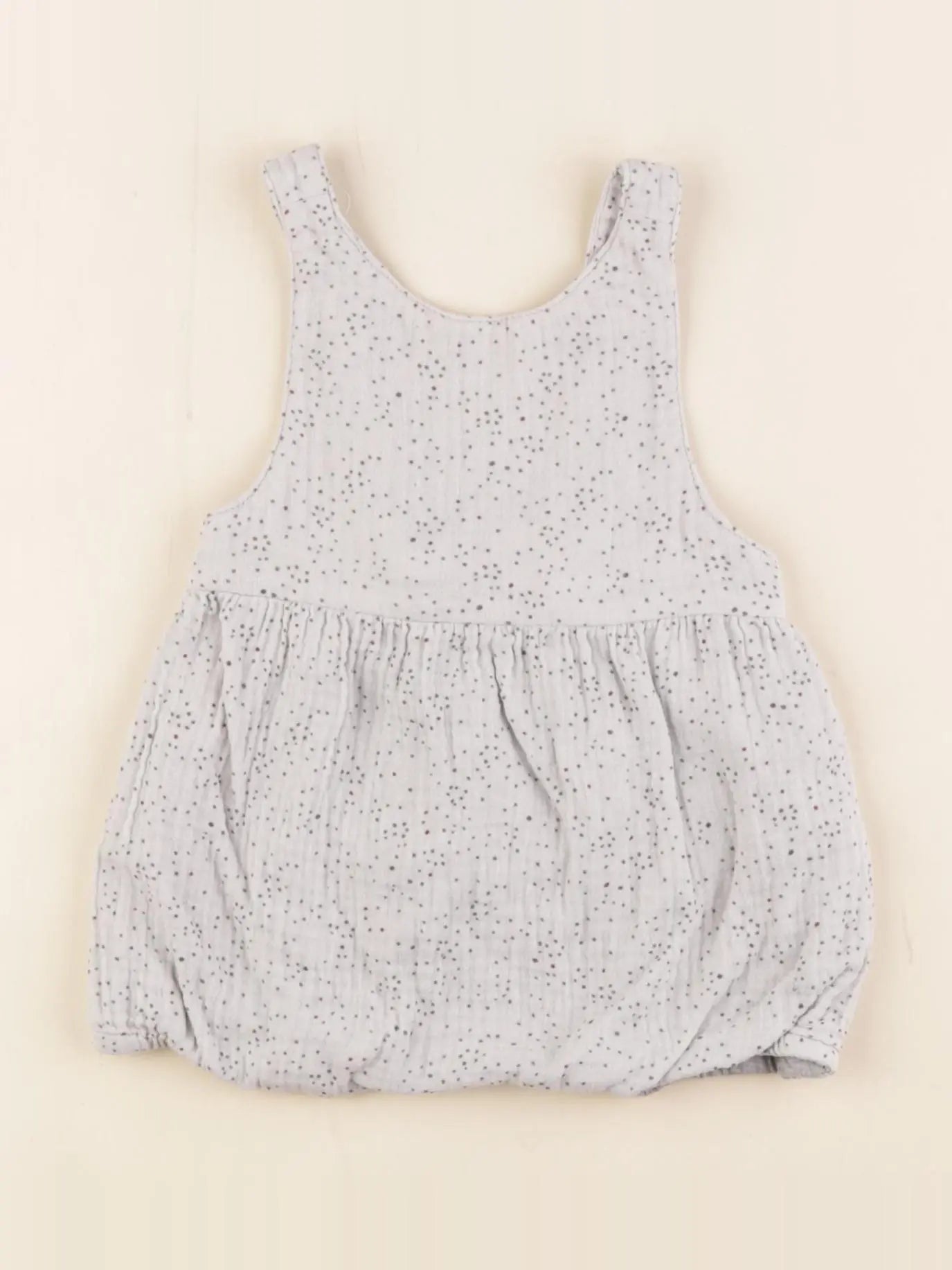 Zara - combinaison gris - 3/6 mois