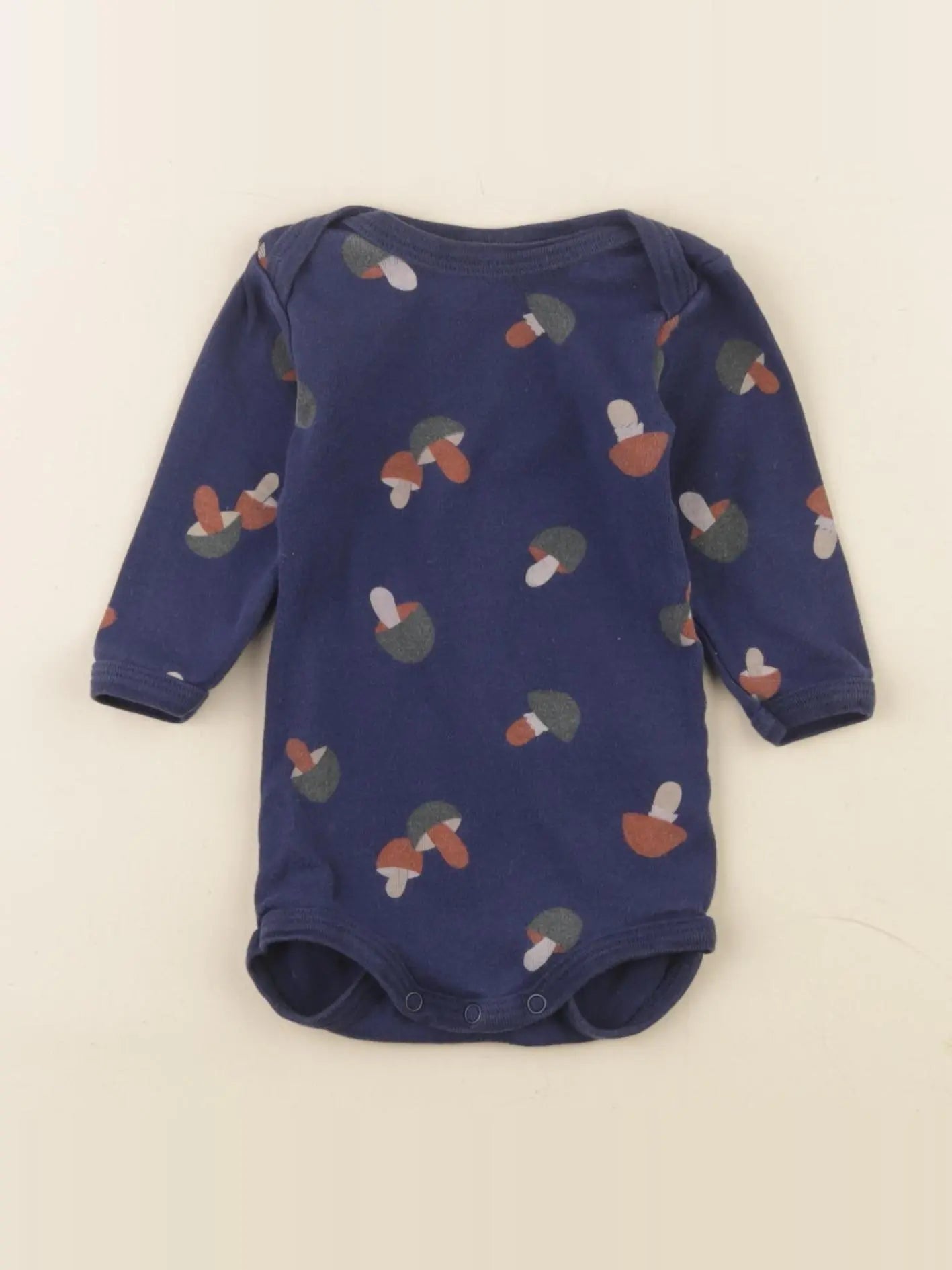 Petit Bateau - body bleu - 3 mois