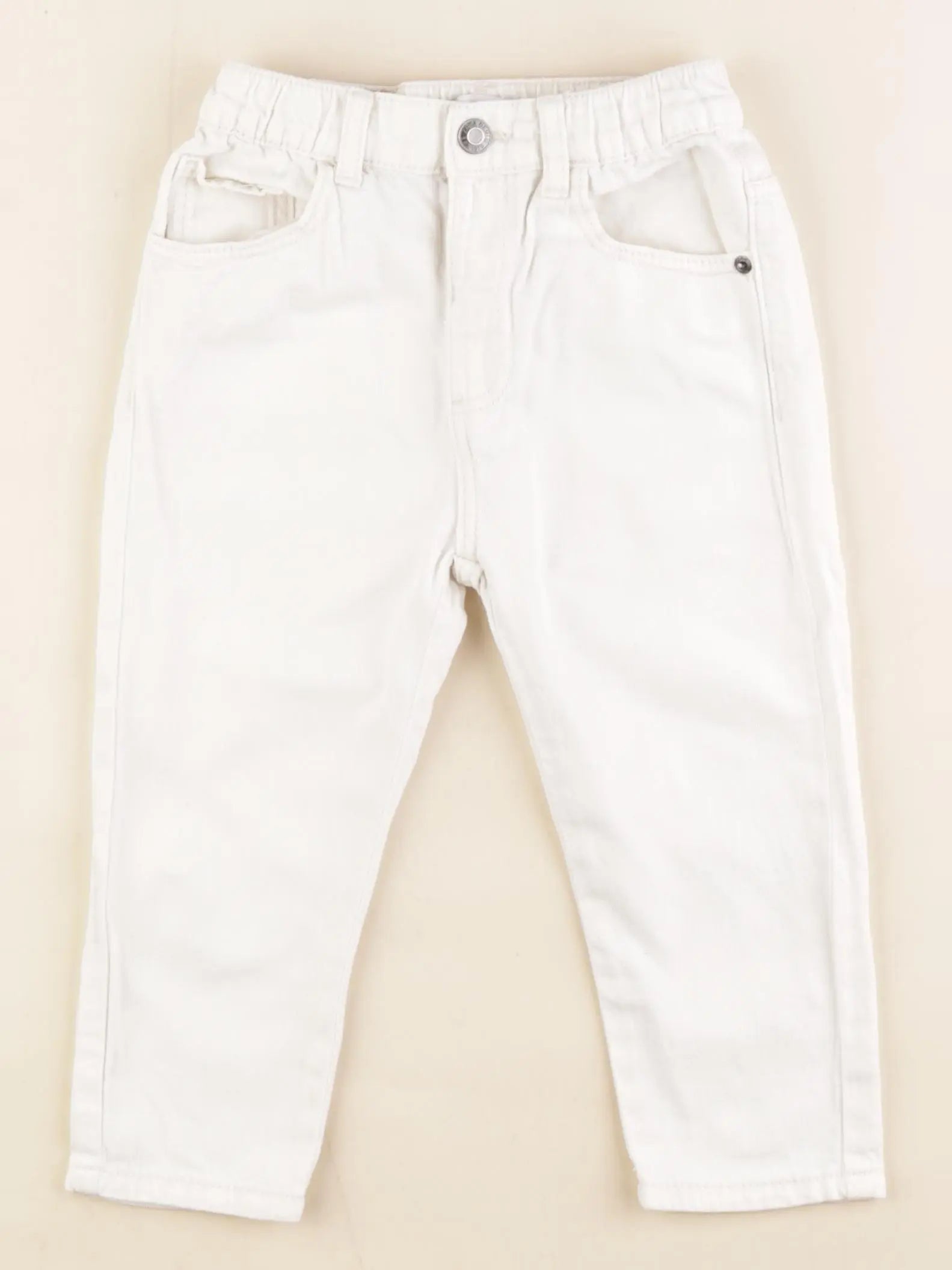 Zara - pantalon blanc - 18/24 mois
