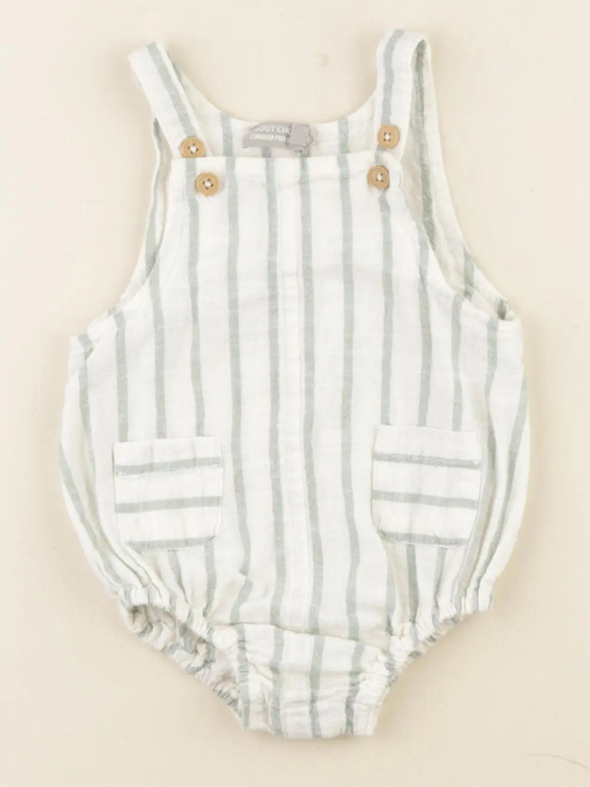 Boutchou - combinaison vert - 3 mois