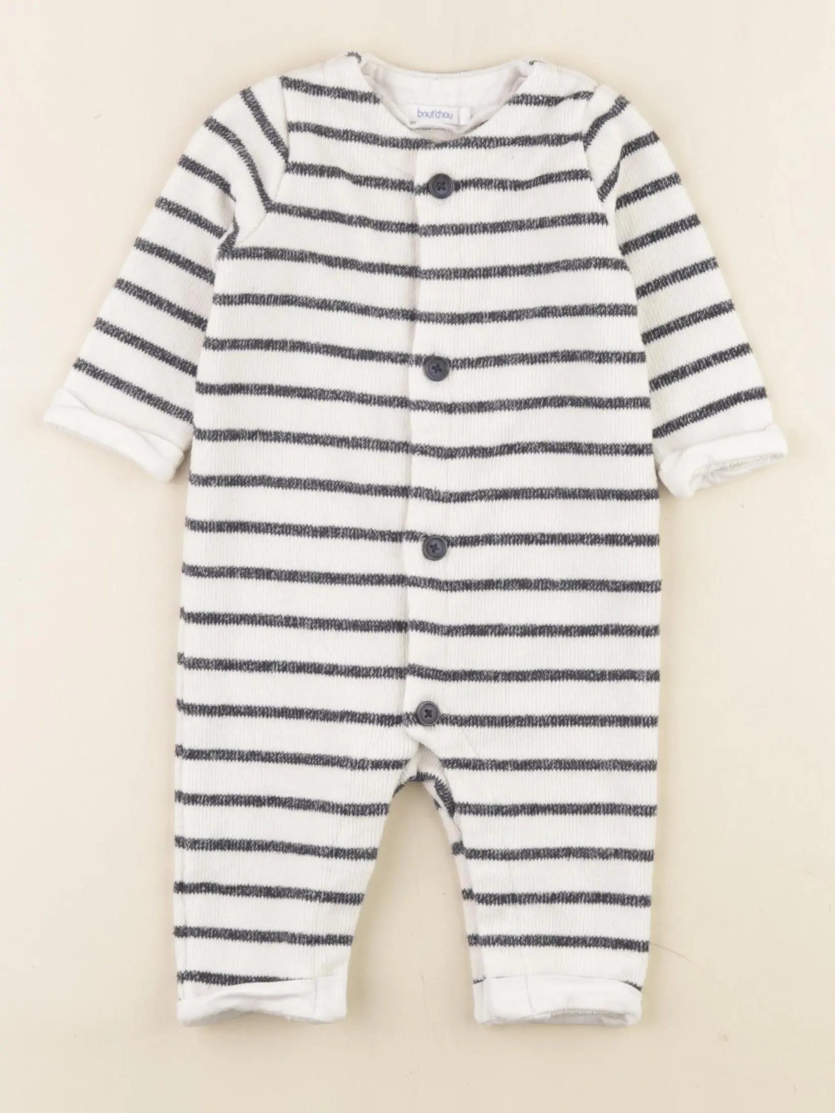 Boutchou - combinaison blanc - 3 mois