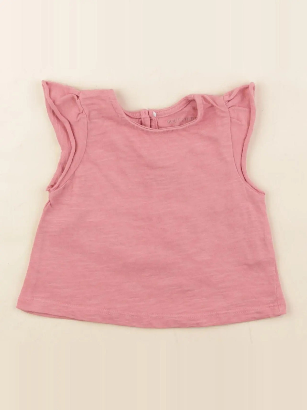 Boutchou - tee-shirt rose - 6 mois