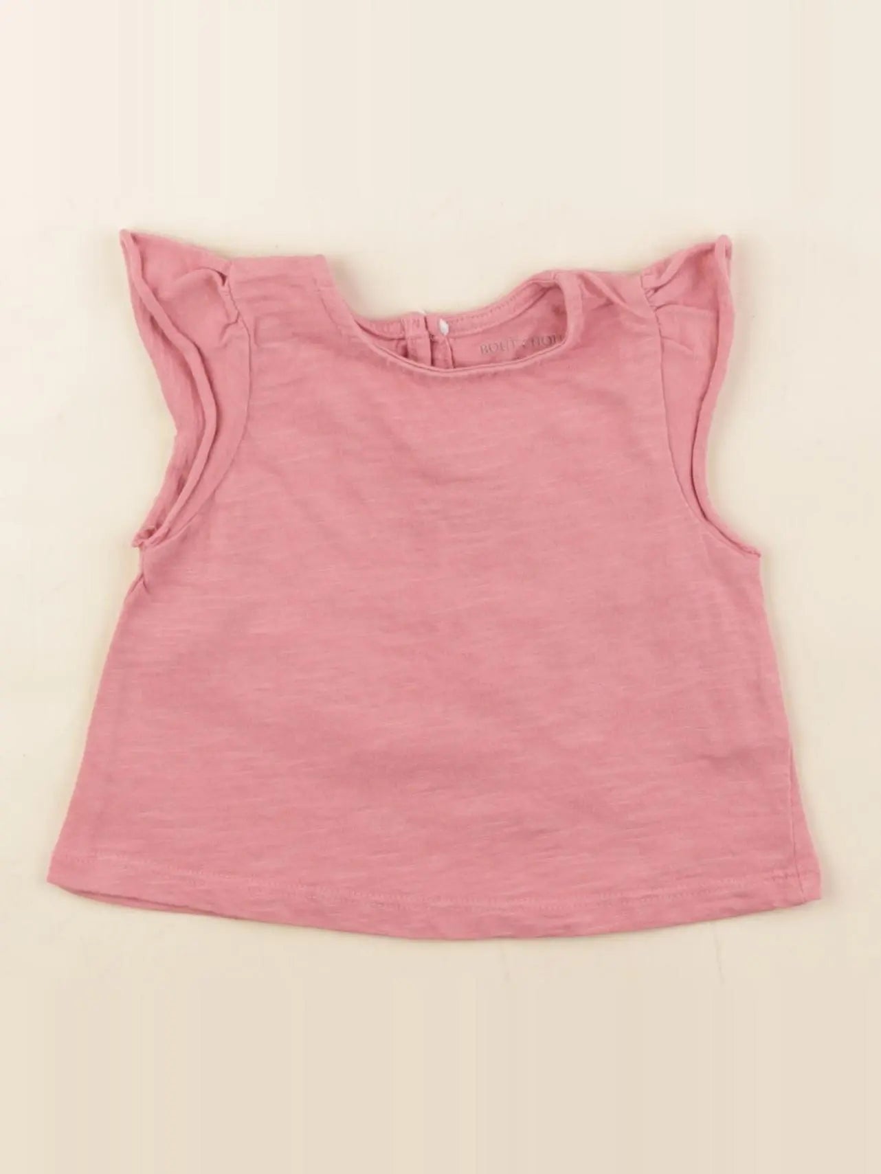 Boutchou - tee-shirt rose - 6 mois