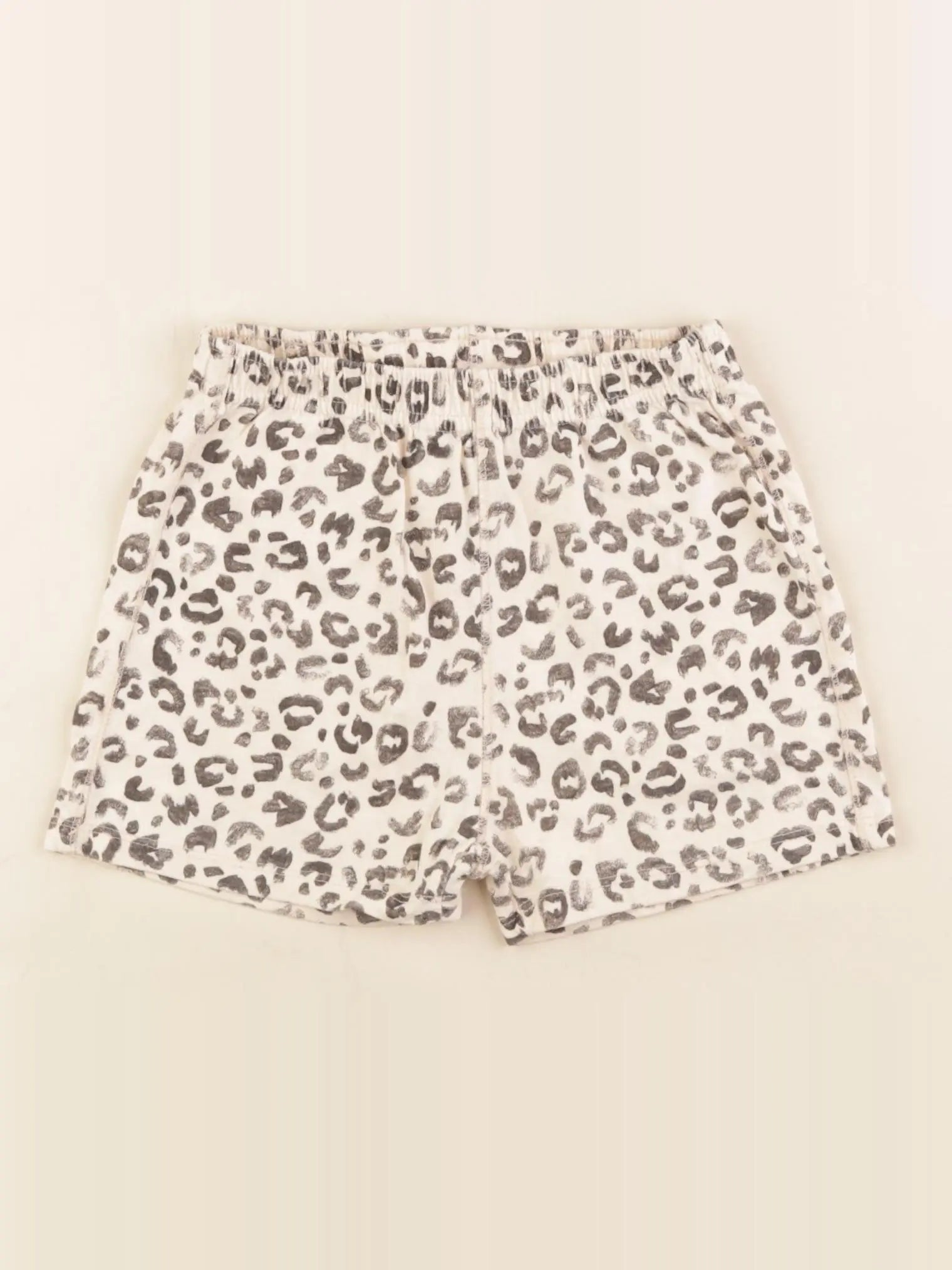 Zara - short beige, noir - 18/24 mois