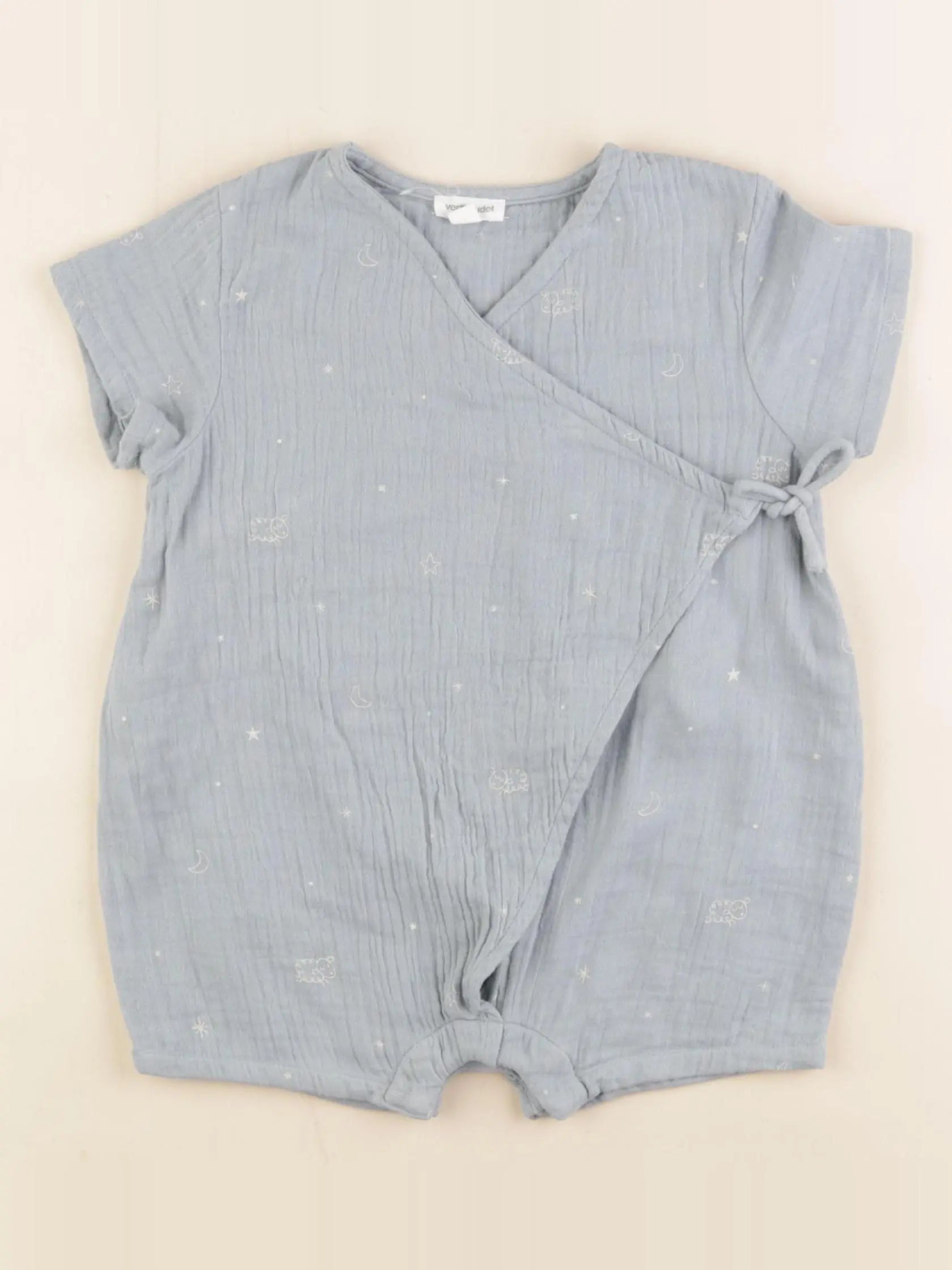 Vertbaudet - combinaison bleu - 18 mois