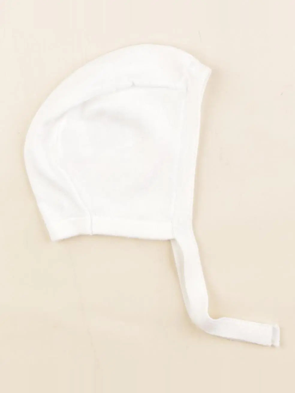 Vertbaudet - bonnet blanc - 3/6 mois