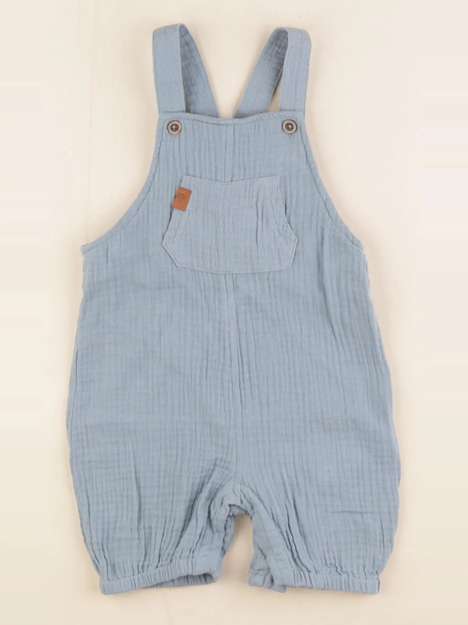 Vertbaudet - combinaison bleu - 18 mois