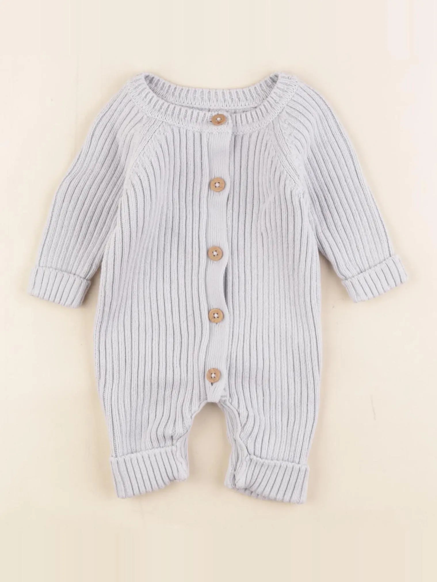 Vertbaudet - combinaison bleu - 1 mois