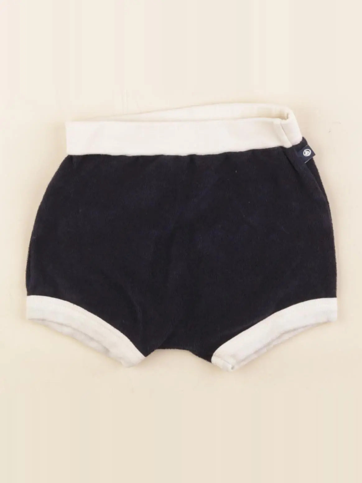 Petit Bateau - bloomer bleu, beige - 18 mois