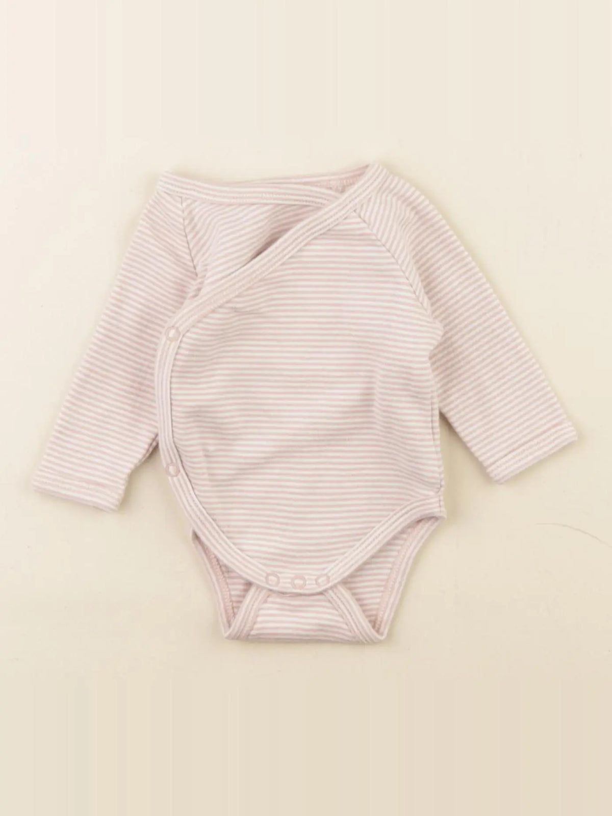 Vertbaudet - body rose - 1 mois