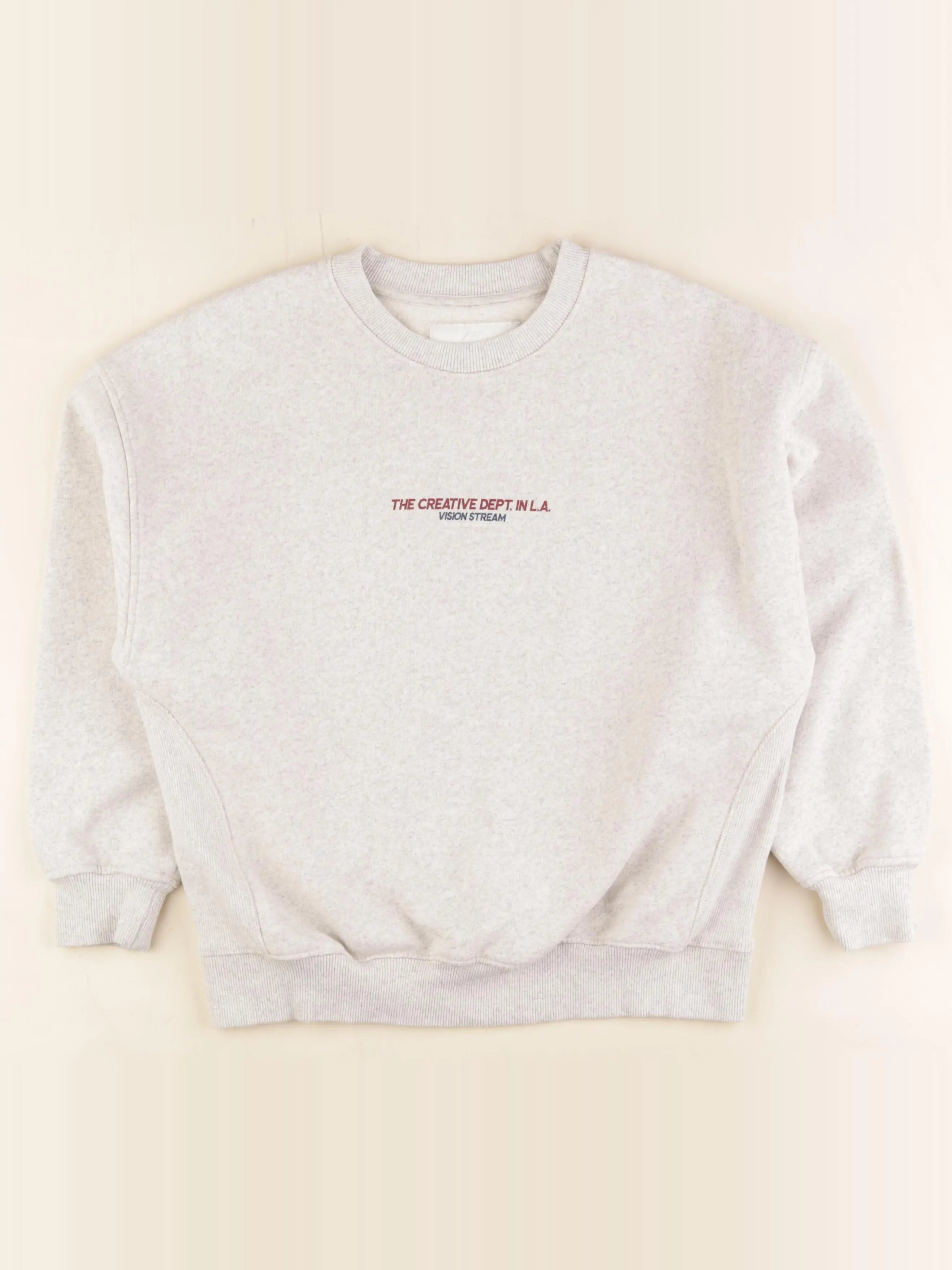 Zara - sweat imprimé au dos gris - 11/12 ans