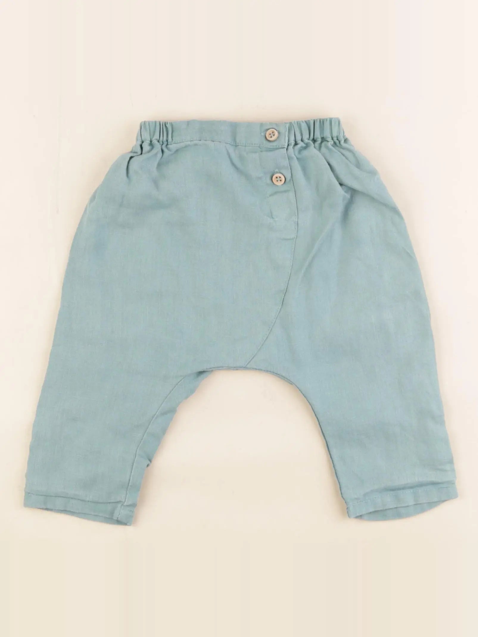 Boutchou - sarouel vert - 6 mois