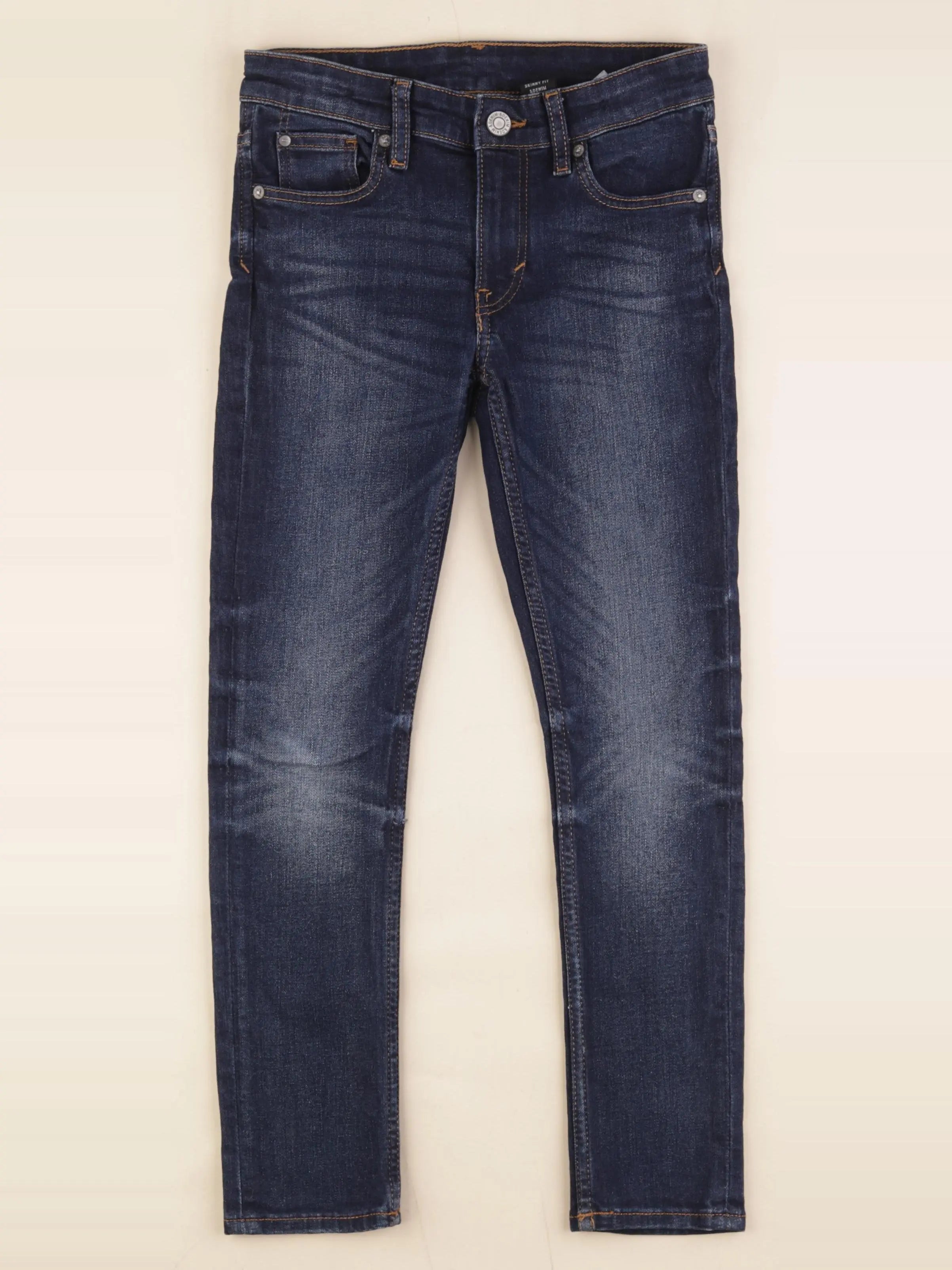 H&M - jean bleu - 7/8 ans