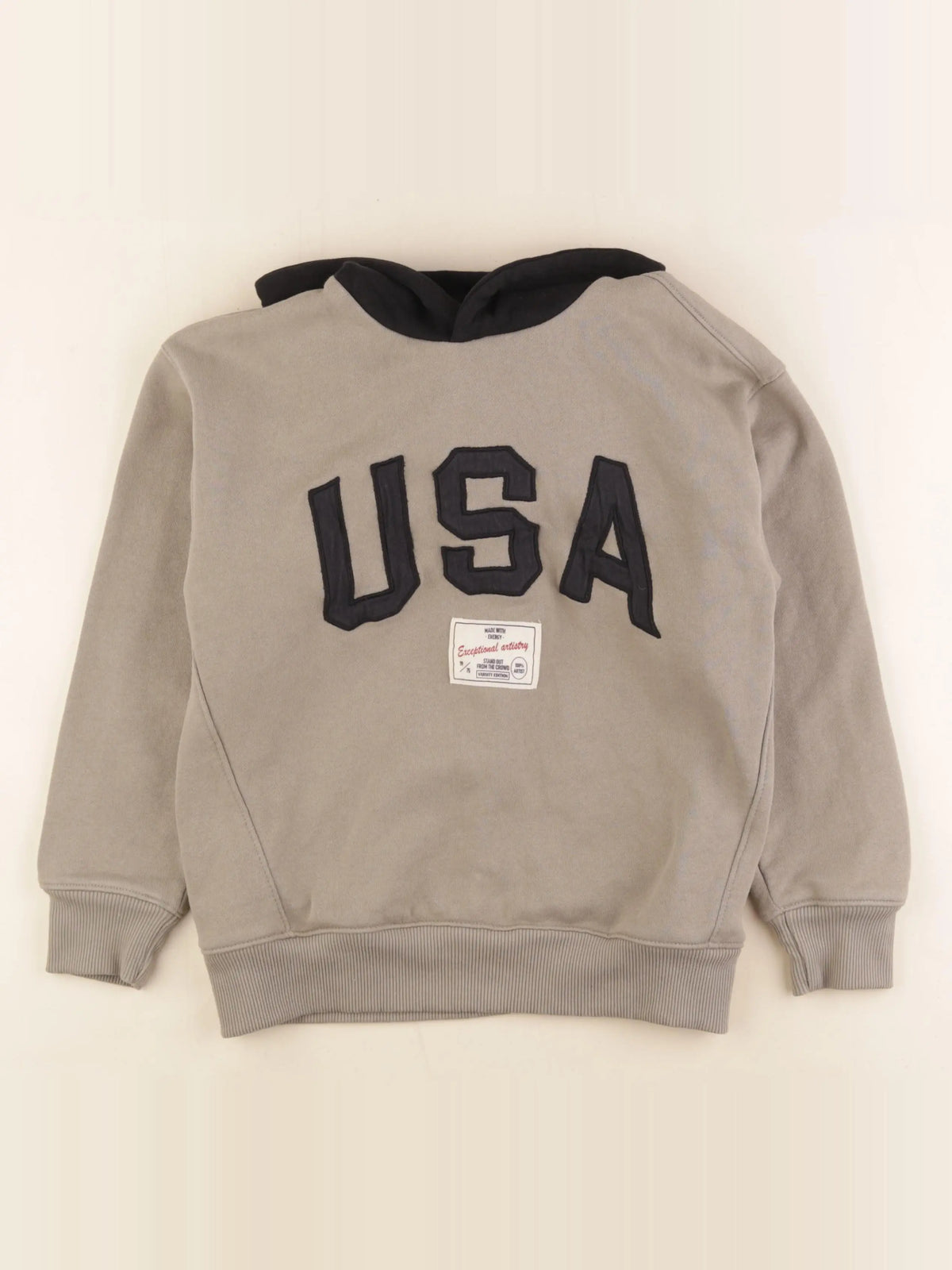 Zara - sweat marron - 9/10 ans