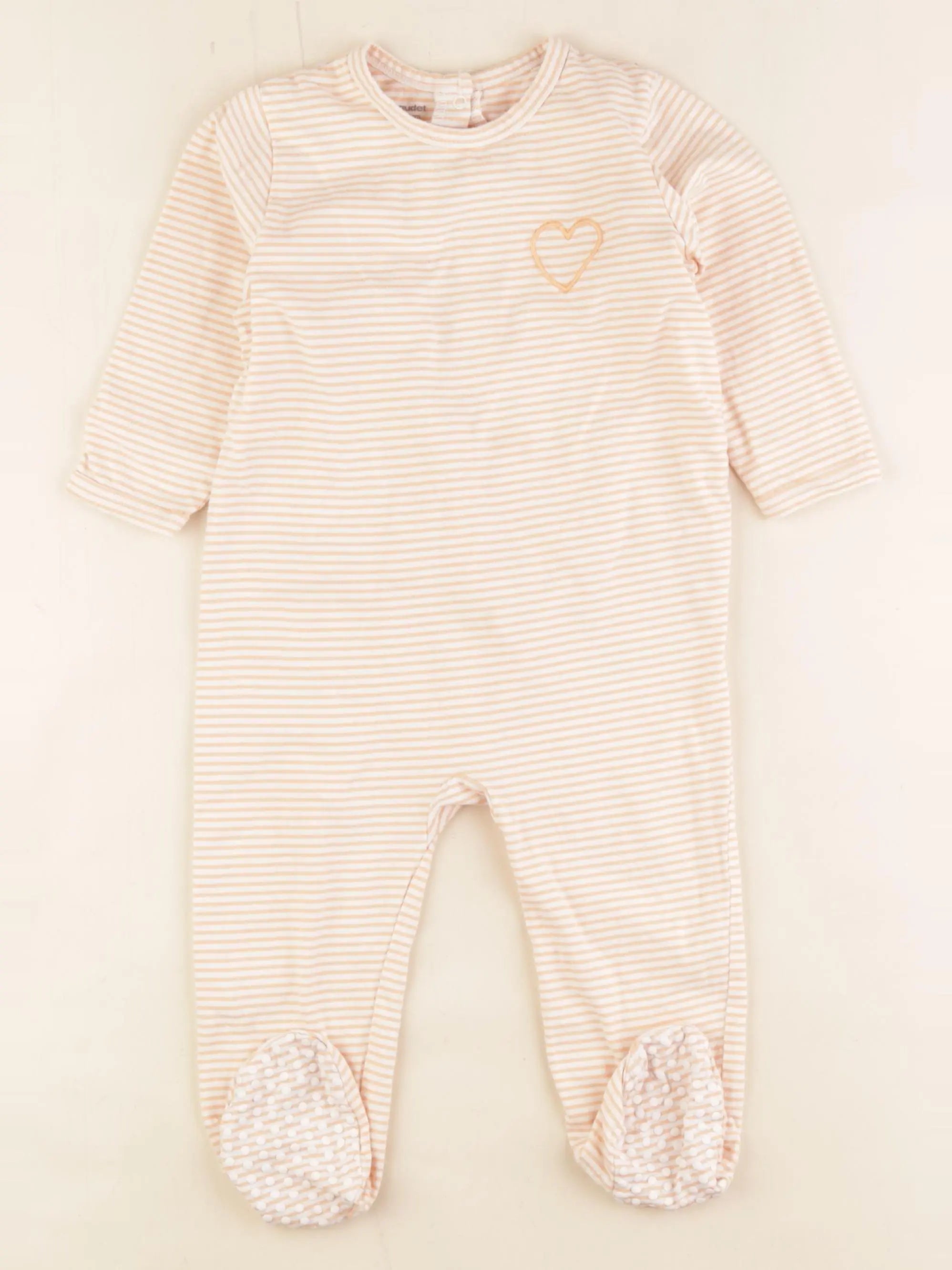 Vertbaudet - pyjama coton rose - 18 mois