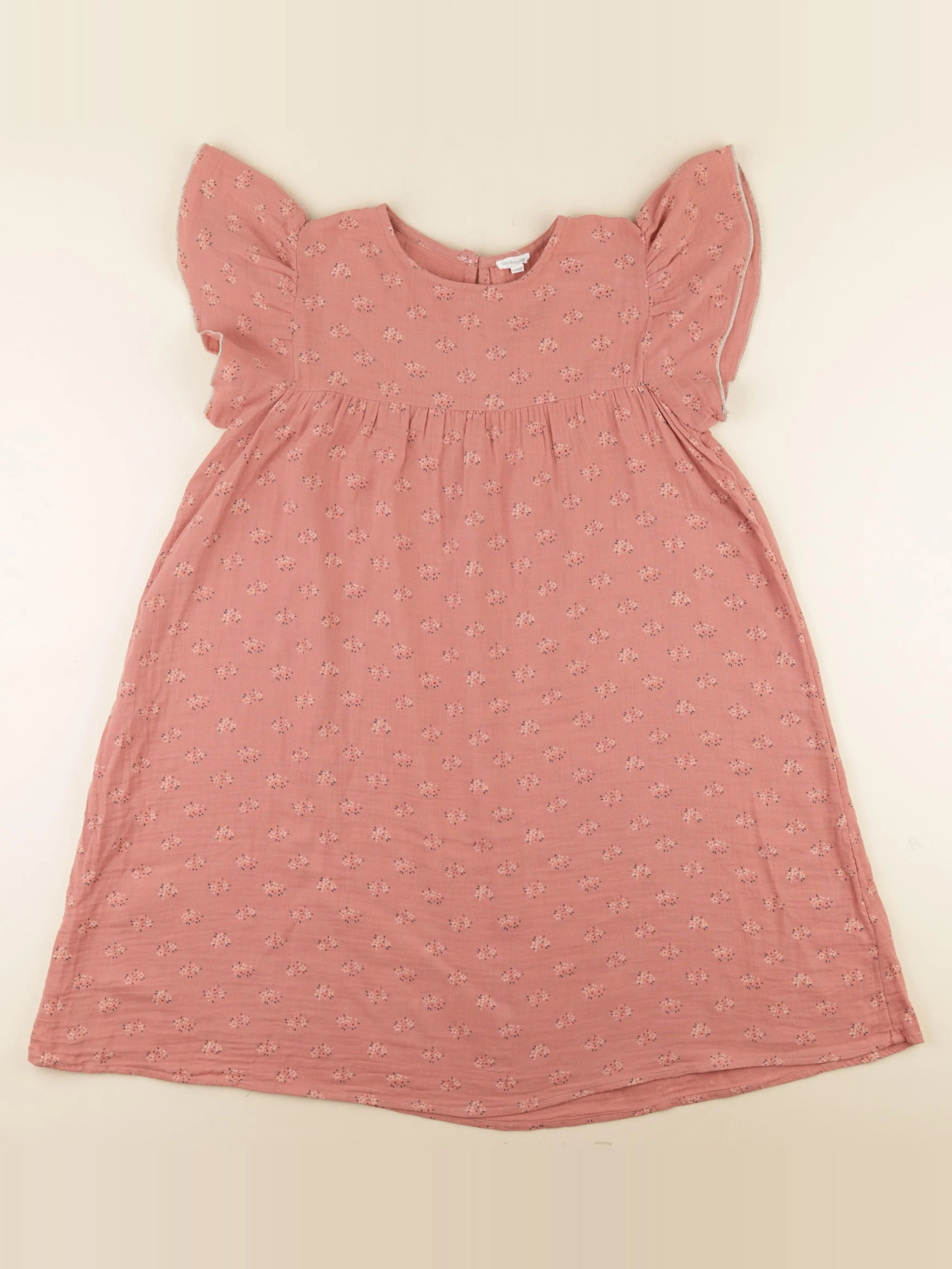 Vertbaudet - robe rose - 14 ans