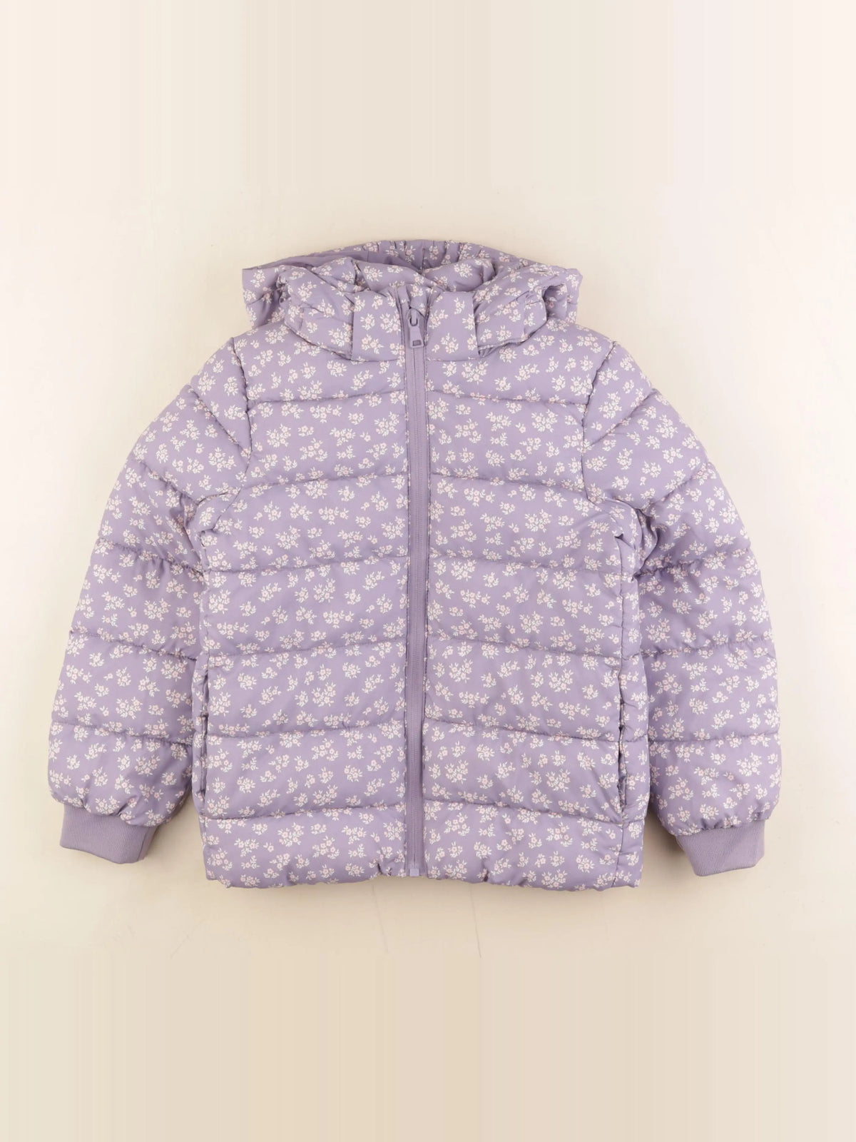 H&M - doudoune violet - 6/8 ans