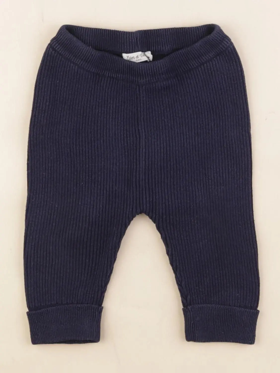 Eden & Victor - legging bleu - 9 mois