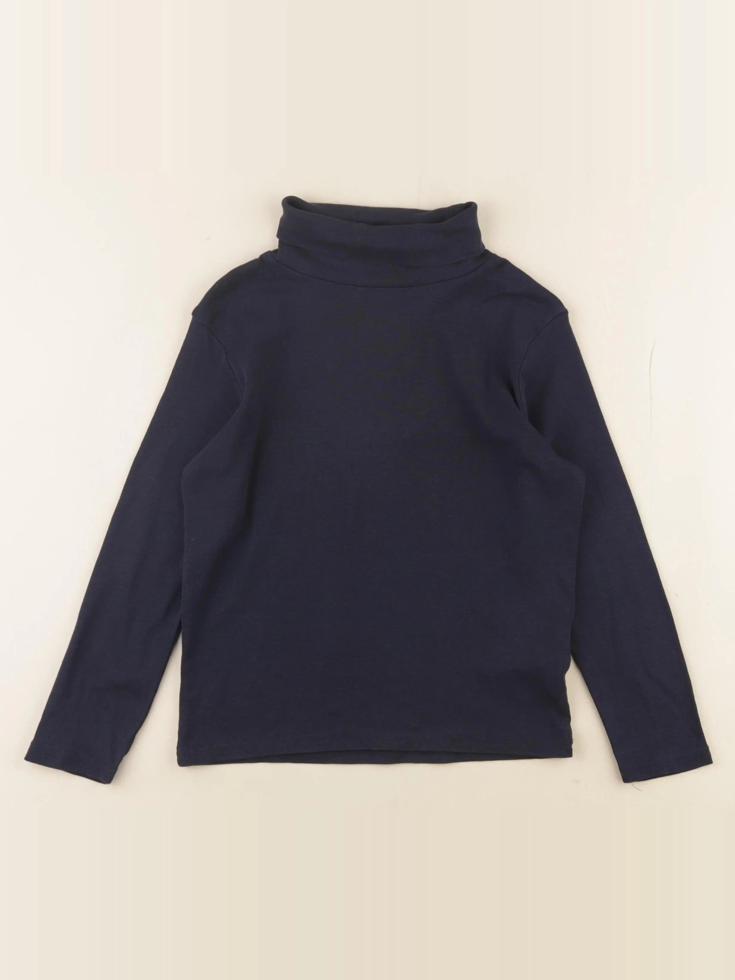 Vertbaudet - sous-pull bleu - 8 ans