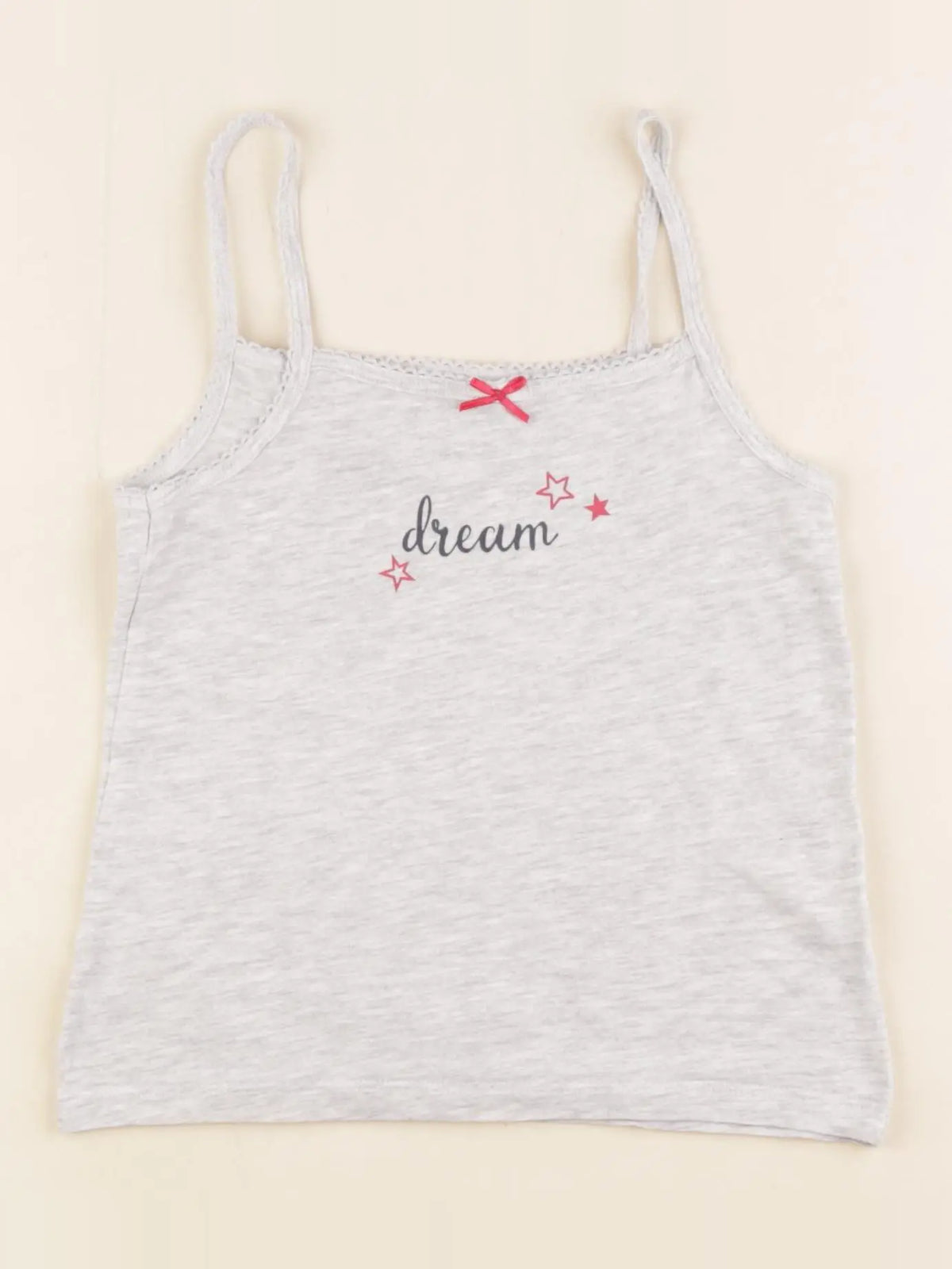 Vertbaudet - maillot de corps gris - 5 ans