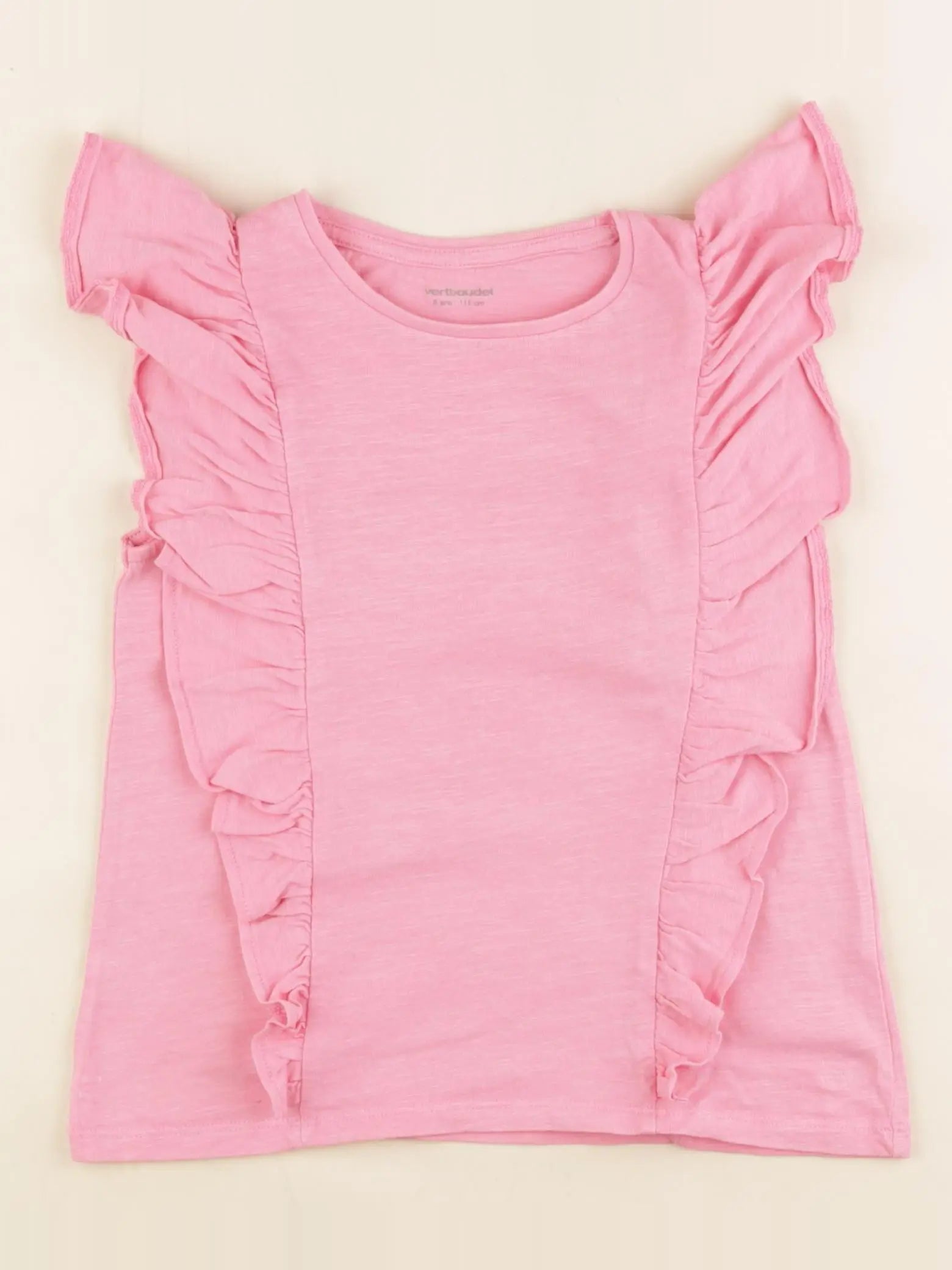 Vertbaudet - débardeur rose - 6 ans