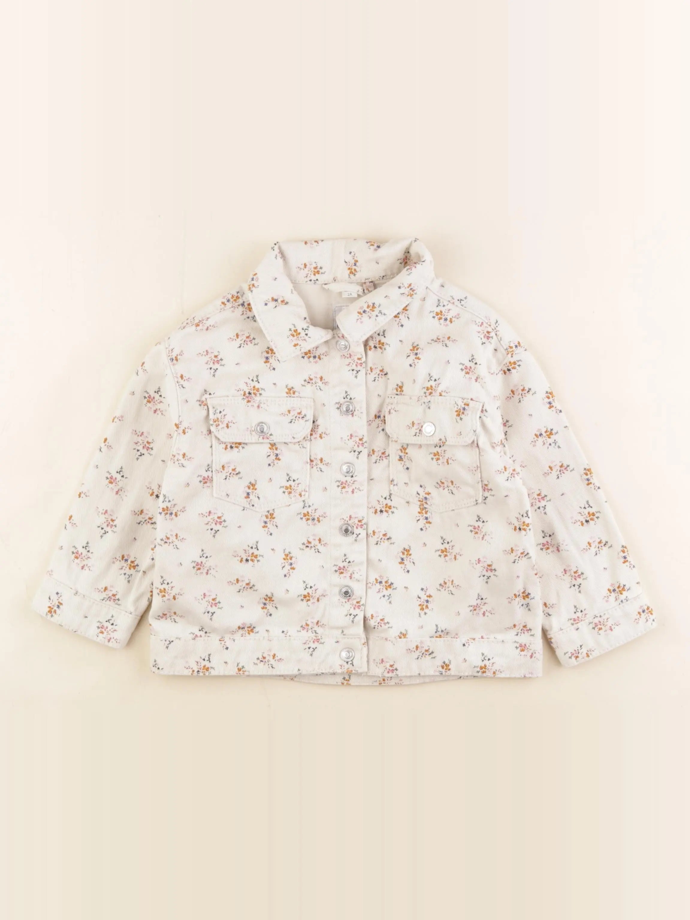 Vertbaudet - veste beige - 2 ans