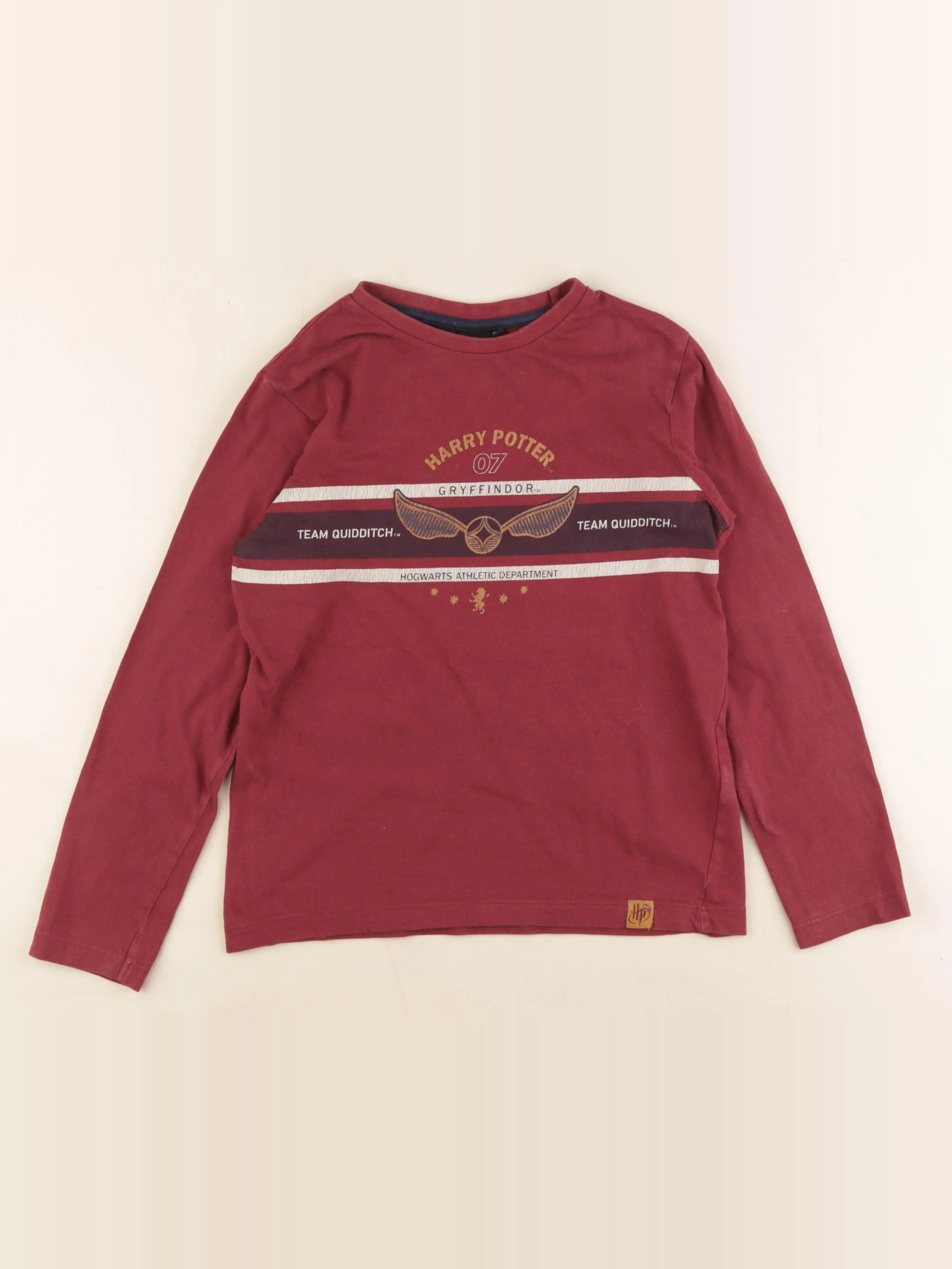 Vertbaudet - tee-shirt rouge - 10 ans