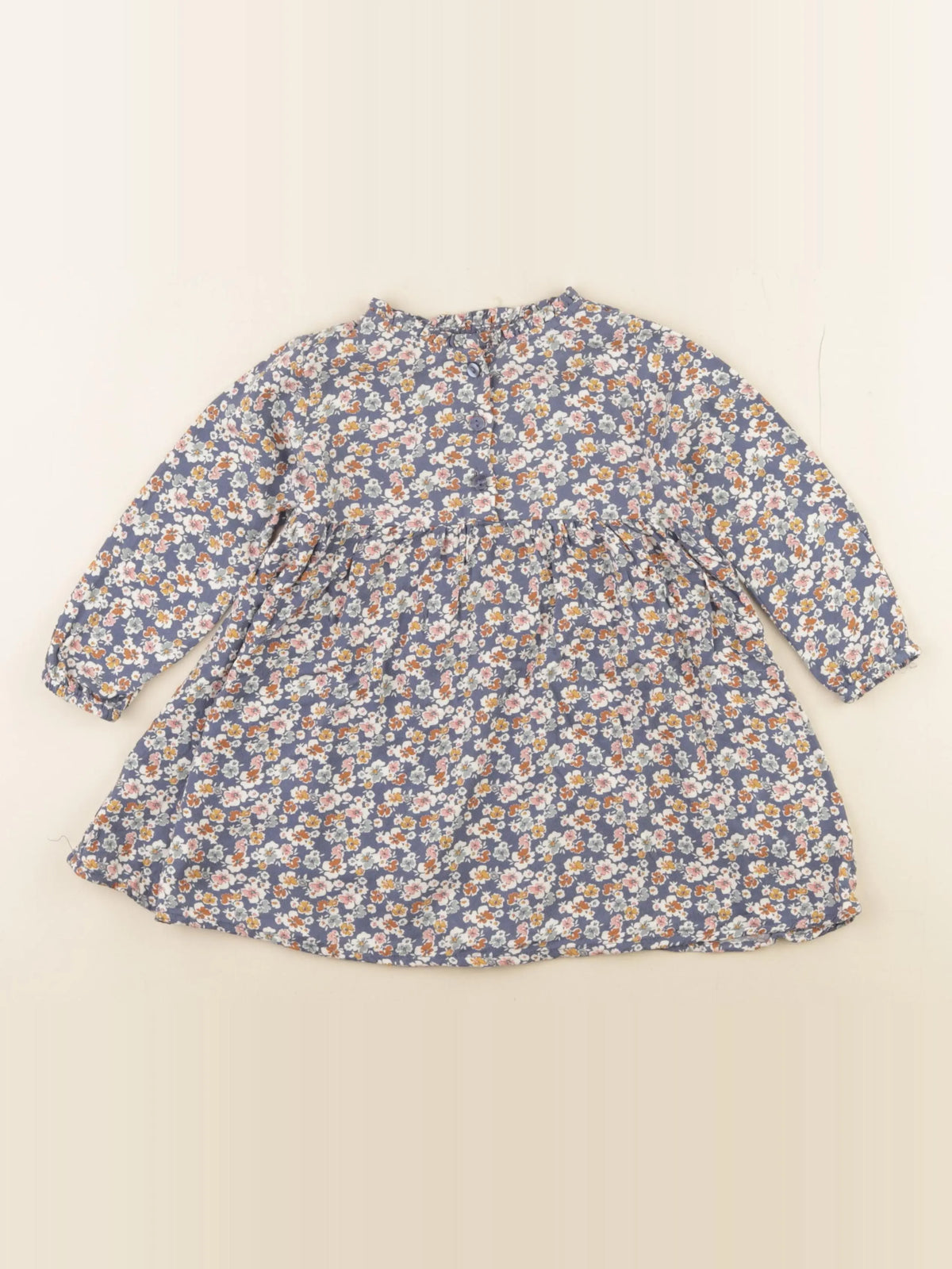 Vertbaudet - robe multicolore - 2 ans