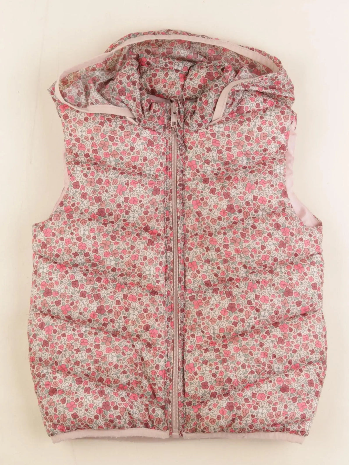 Vertbaudet - doudoune rose - 5 ans