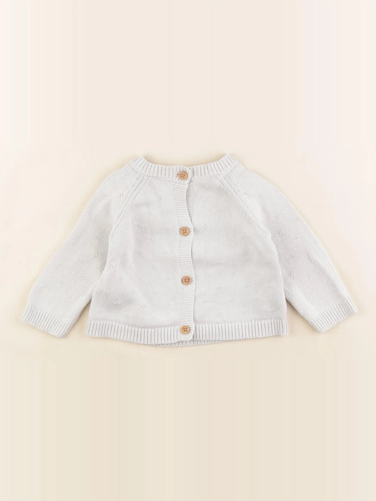 Cyrillus - gilet beige - 6 mois