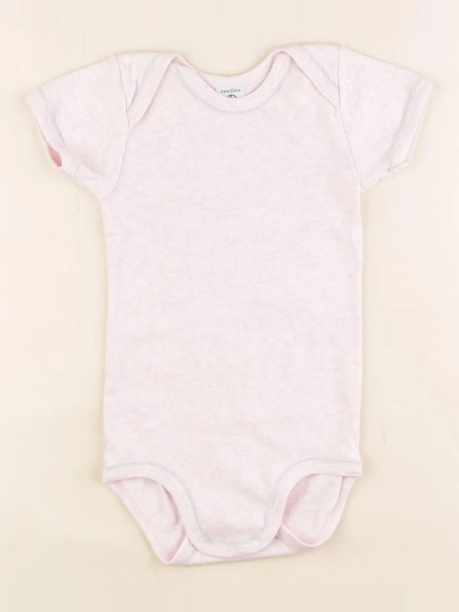 Petit Bateau - body rose - 4 ans